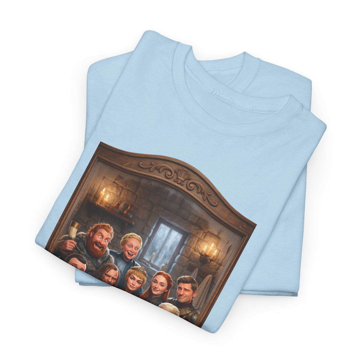 Game of Thrones Cast Portrait Inspired Cotton T-Shirt