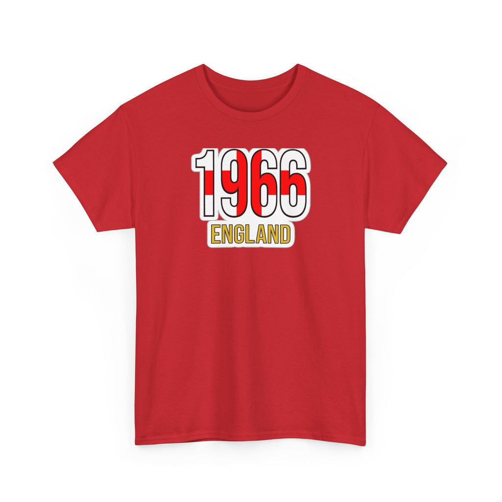 1966 England T‑Shirt – Retro World Cup Winners Football Tee