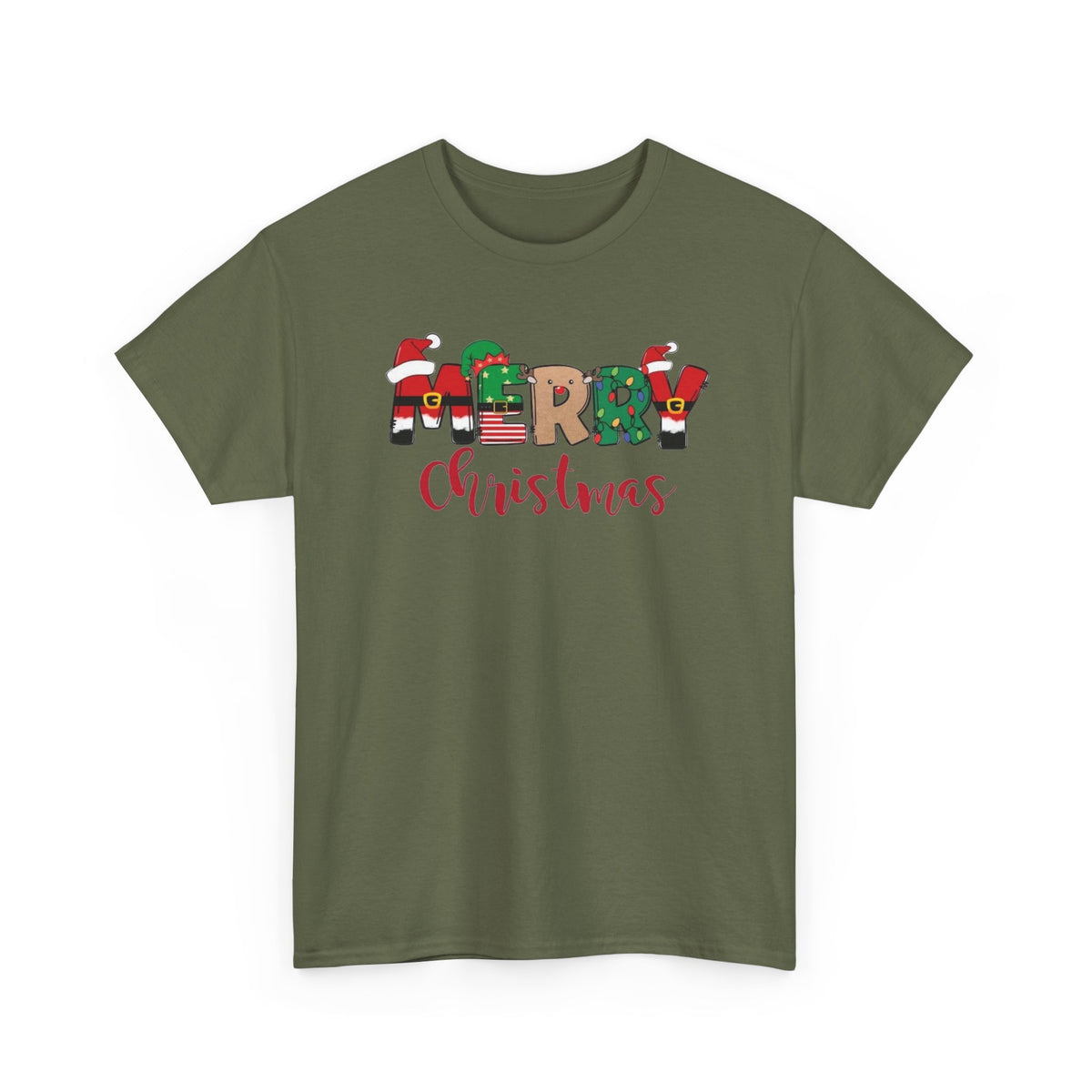 Christmas Tee — 'MERRY Christmas' Holiday Graphic T‑Shirt