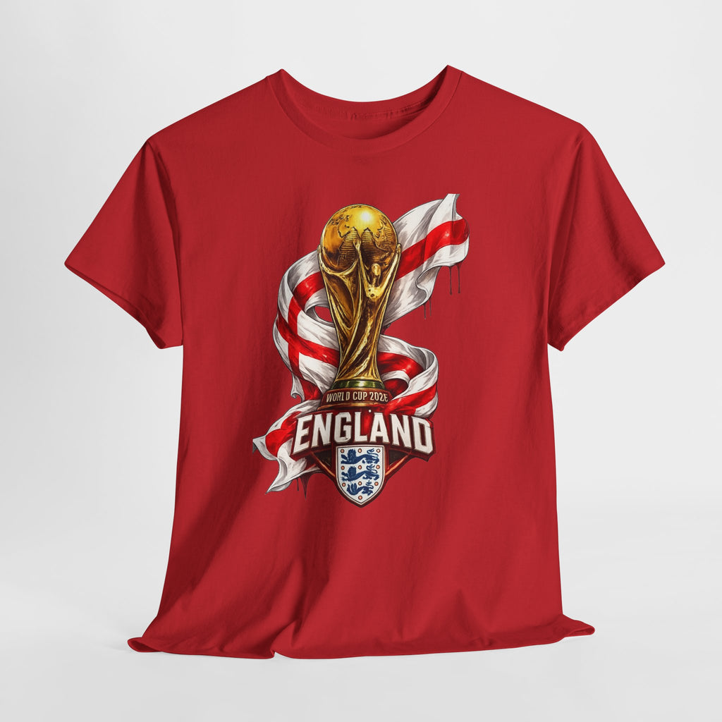 England World Cup Trophy T‑Shirt — St George's Cross Football Fan Tee