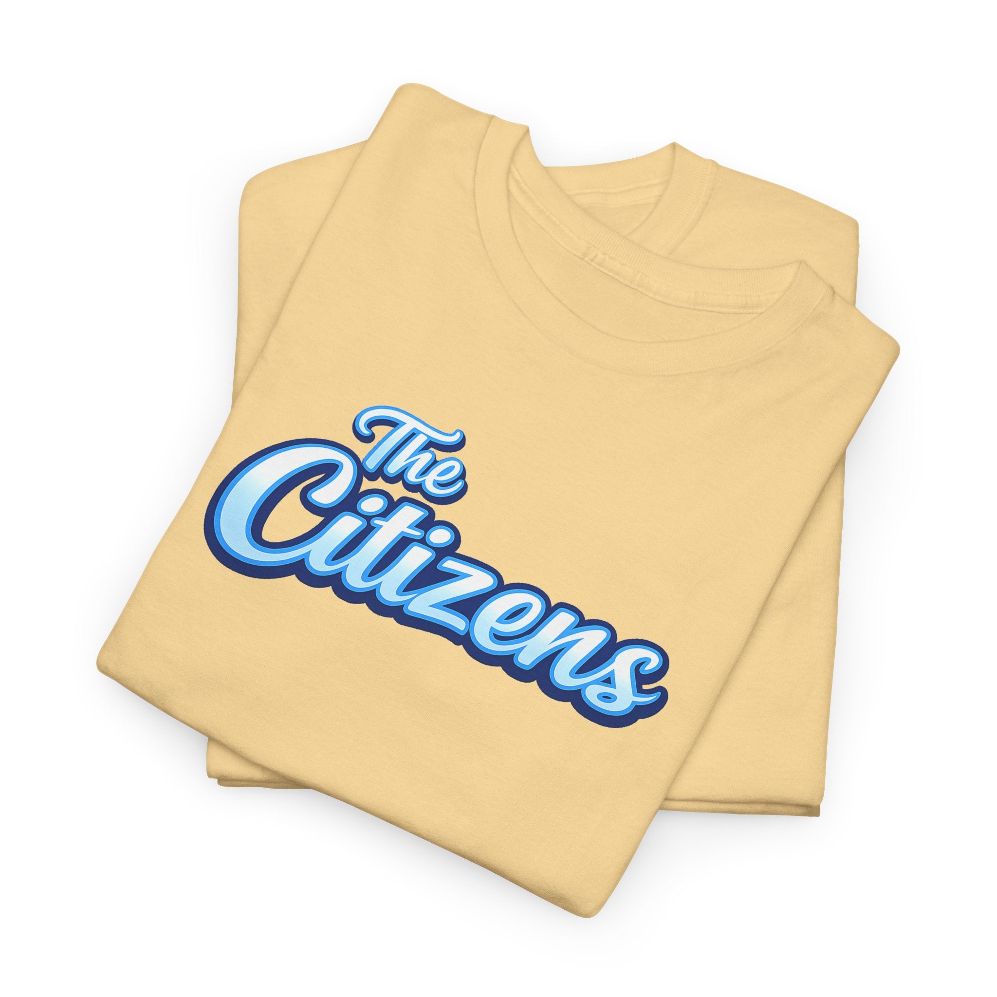 The Citizens Graphic Tee — Retro Script Logo T-Shirt