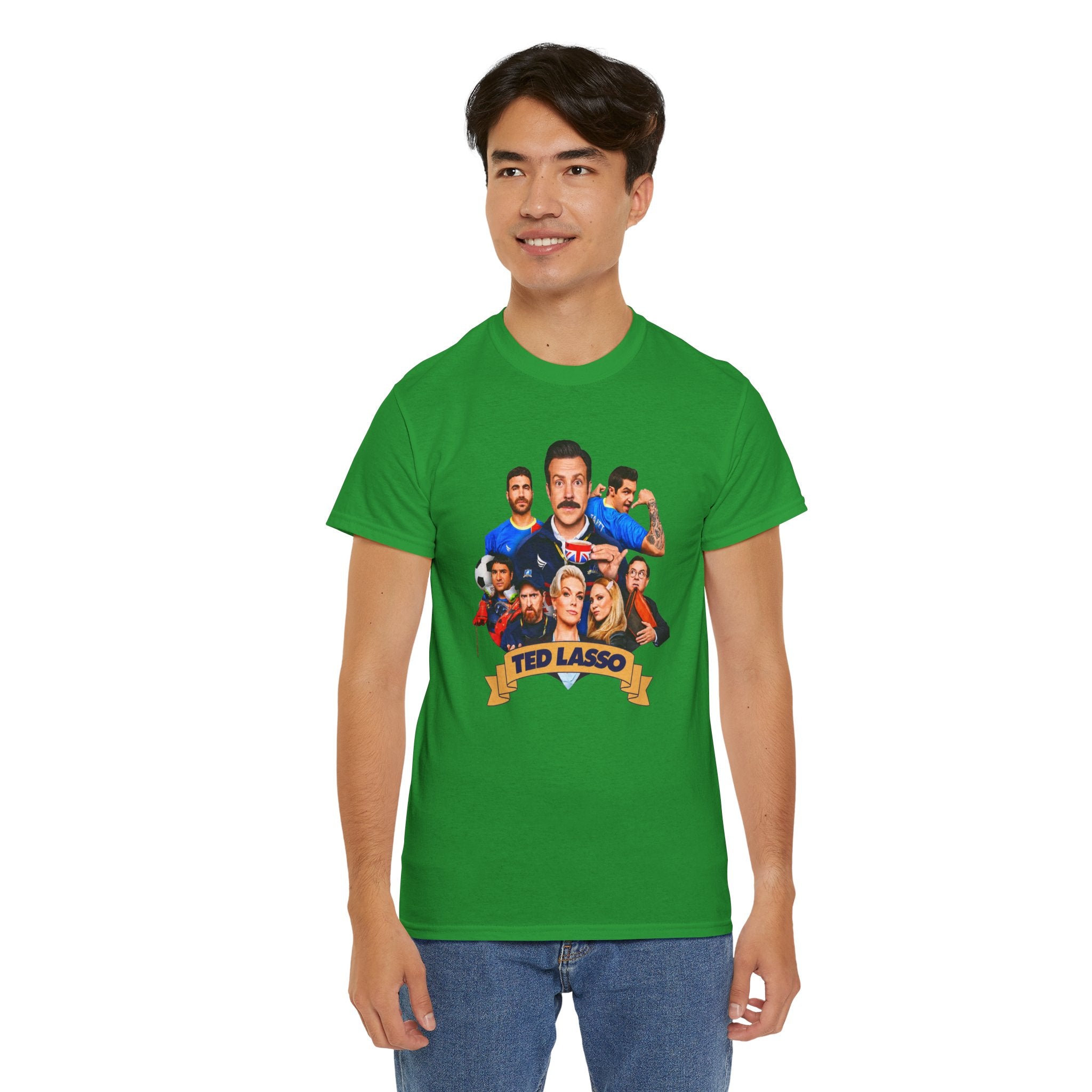Ted Lasso Inspired Cast Graphic Tee — TV Show Fan Shirt