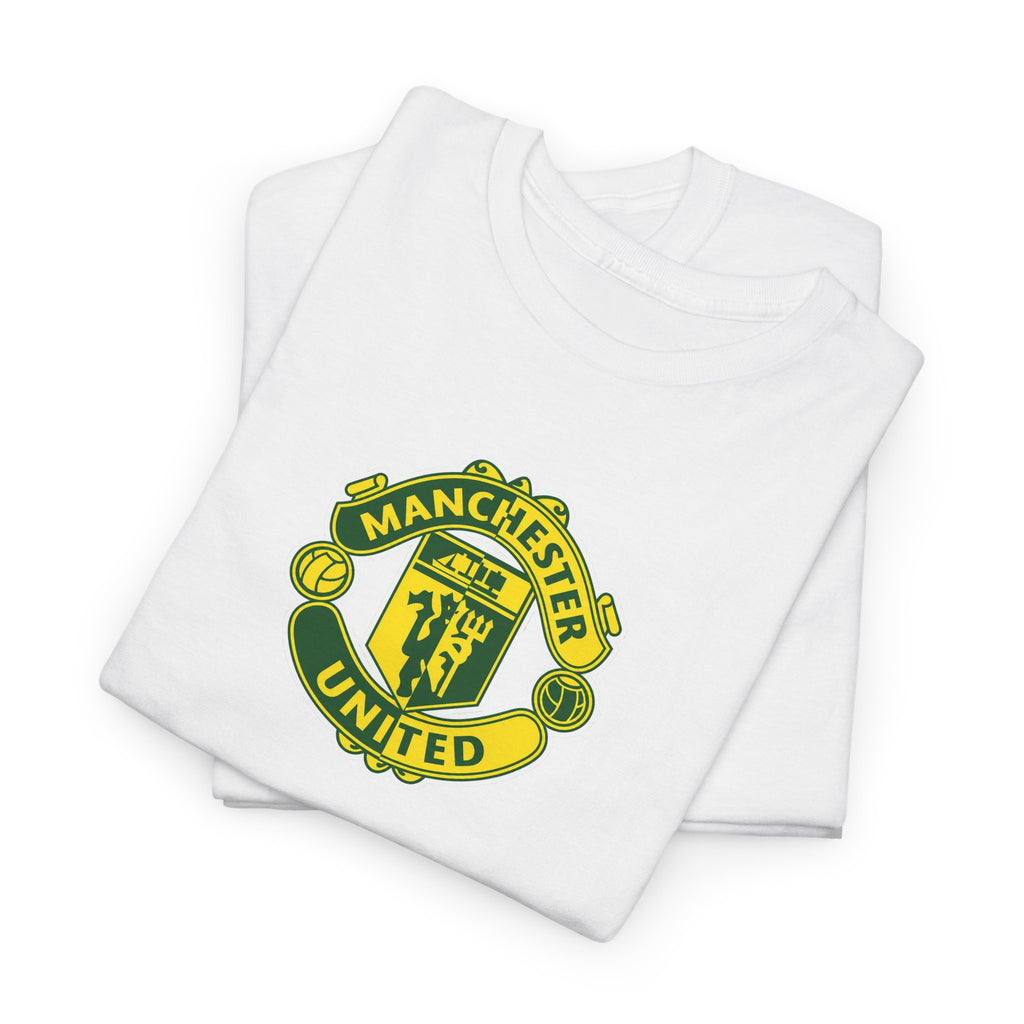 Manchester United Retro Crest Cotton T-Shirt