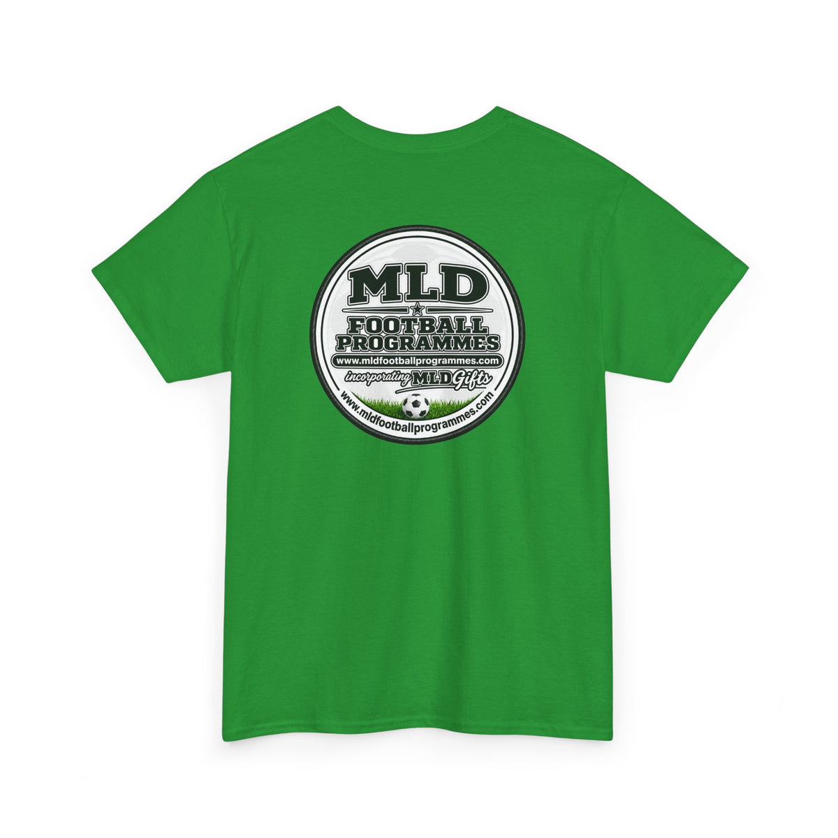 MLD Football Programmes Vintage Logo Cotton T-Shirt