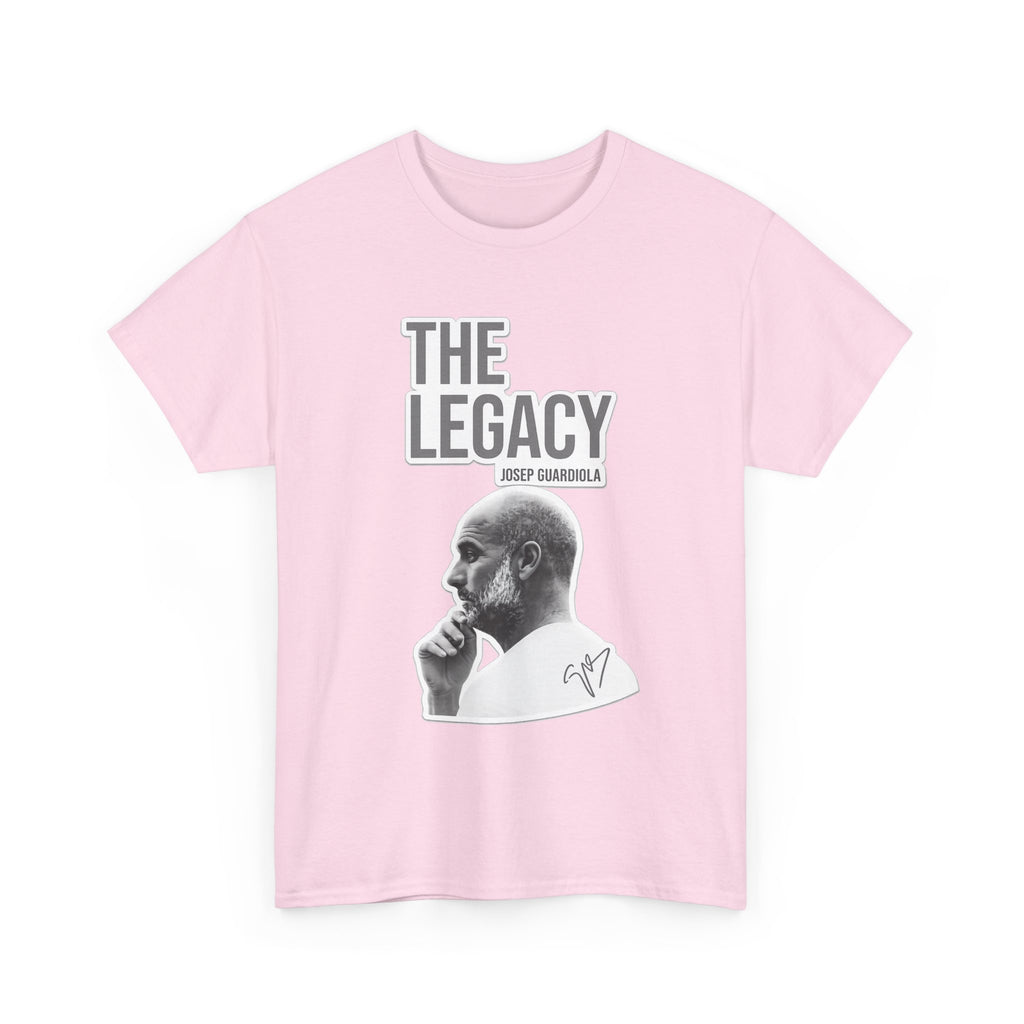 Pep Guardiola Manchester City The Legacy Tee — Inspirational Portrait Graphic T-Shirt