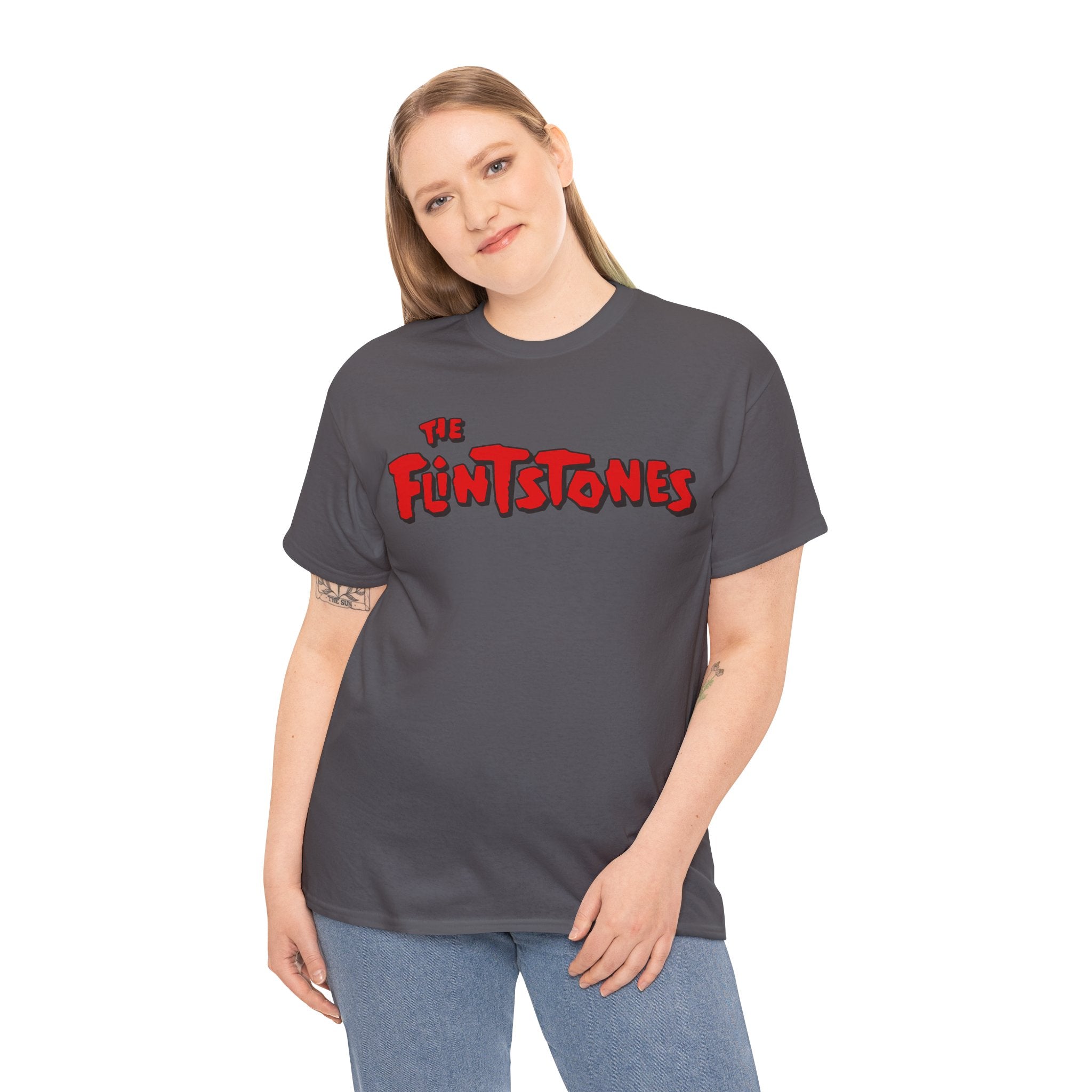 The Flintstones Logo Tee - Retro Cartoon Graphic T-Shirt