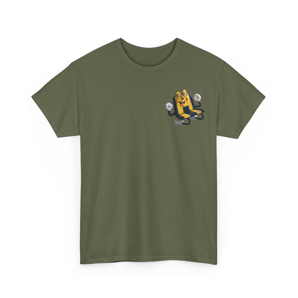 Manchester City T‑Shirt — "Empty Seats On Tour" Cartoon Seat Graphic Tee