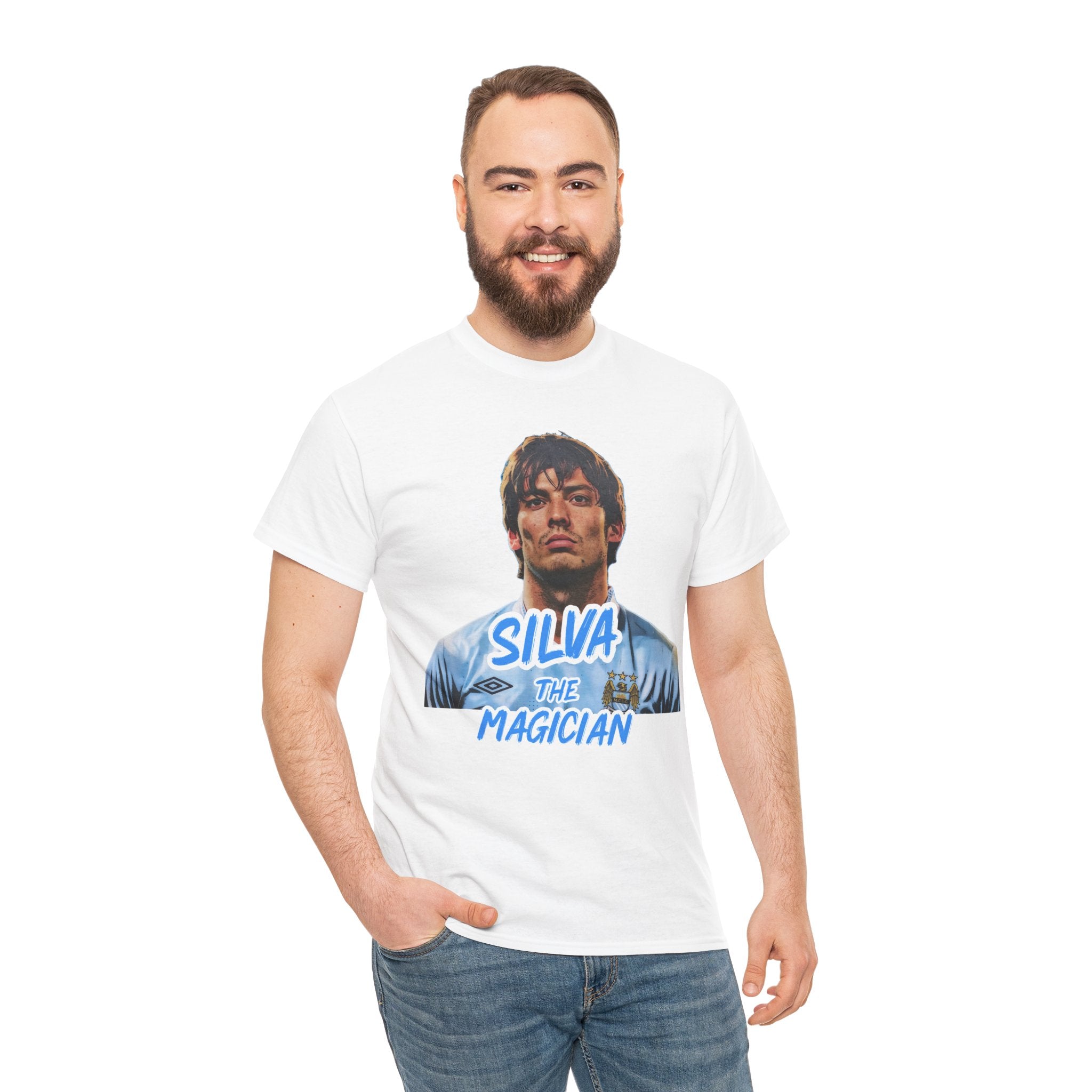 David Silva Manchester City The Magician Soccer Tee