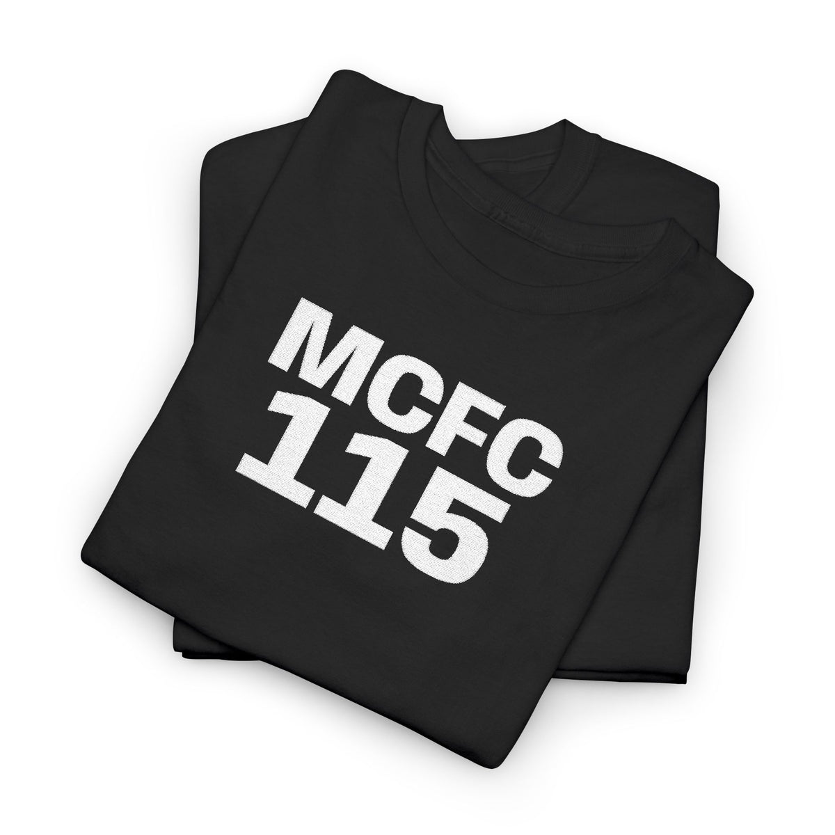 MCFC 115 T-Shirt — Vintage Football Club Number Tee