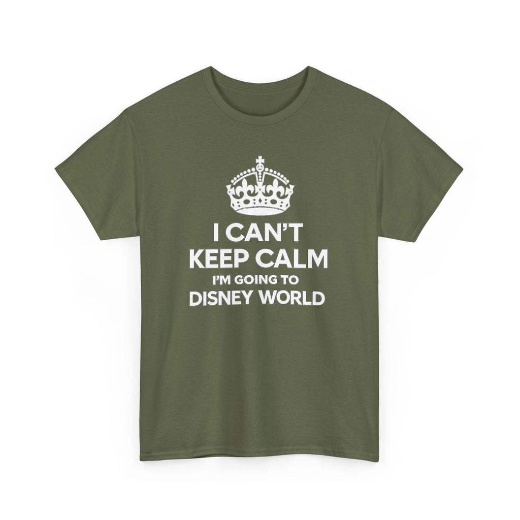 I Can't Keep Calm I'm Going to Disney World T-Shirt