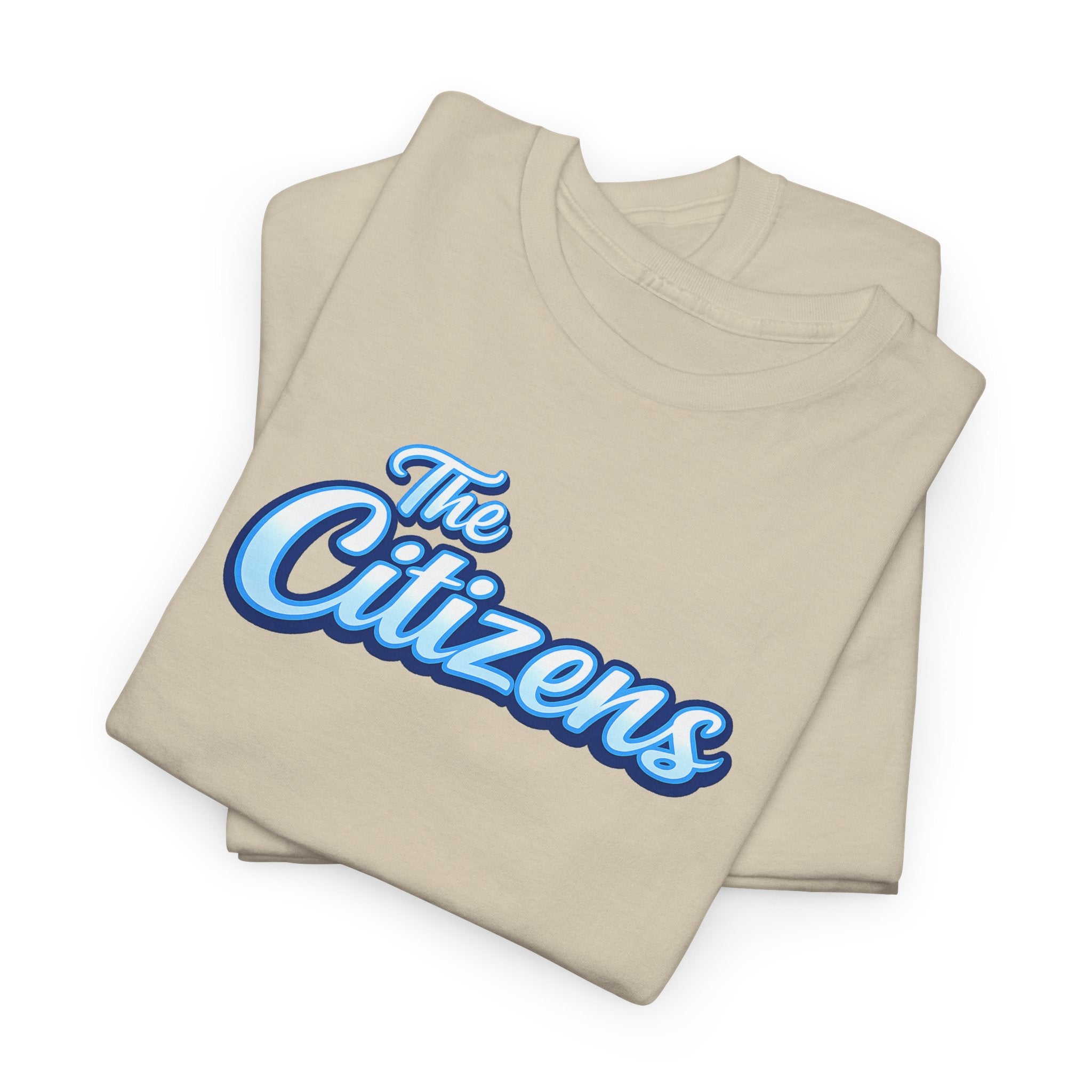 The Citizens Graphic Tee — Retro Script Logo T-Shirt