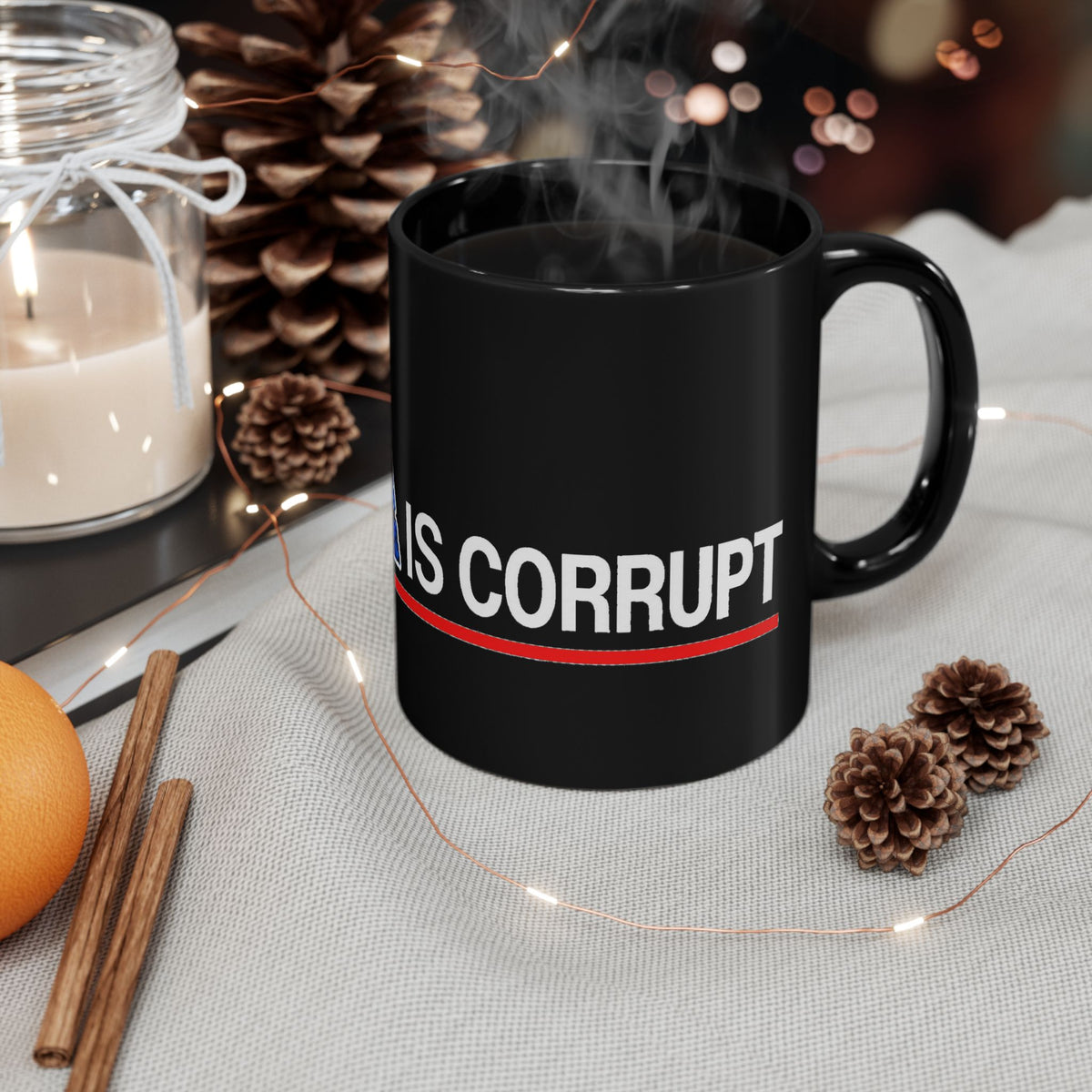 FIFA is Corrupt Bold Political Statement Coffee Mug