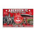 Aberdeen FC Double-Sided Fan Flag — "Stand Free" Football Club Banner
