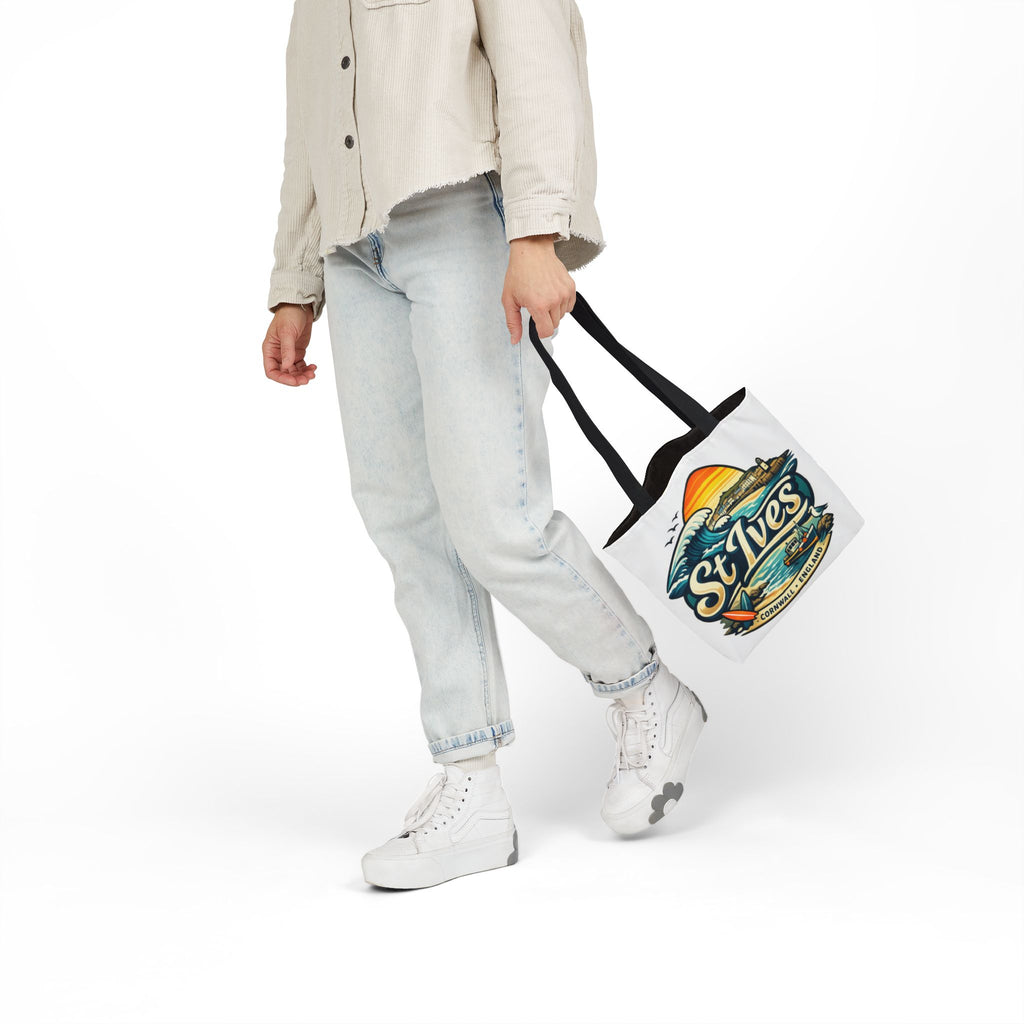 St Ives Cornwall Sunset Tote Bag