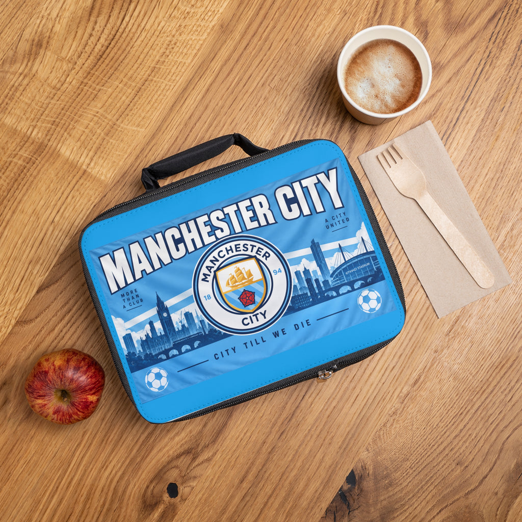 Manchester City Lunch Bag – City Till We Die Insulated Lunchbox