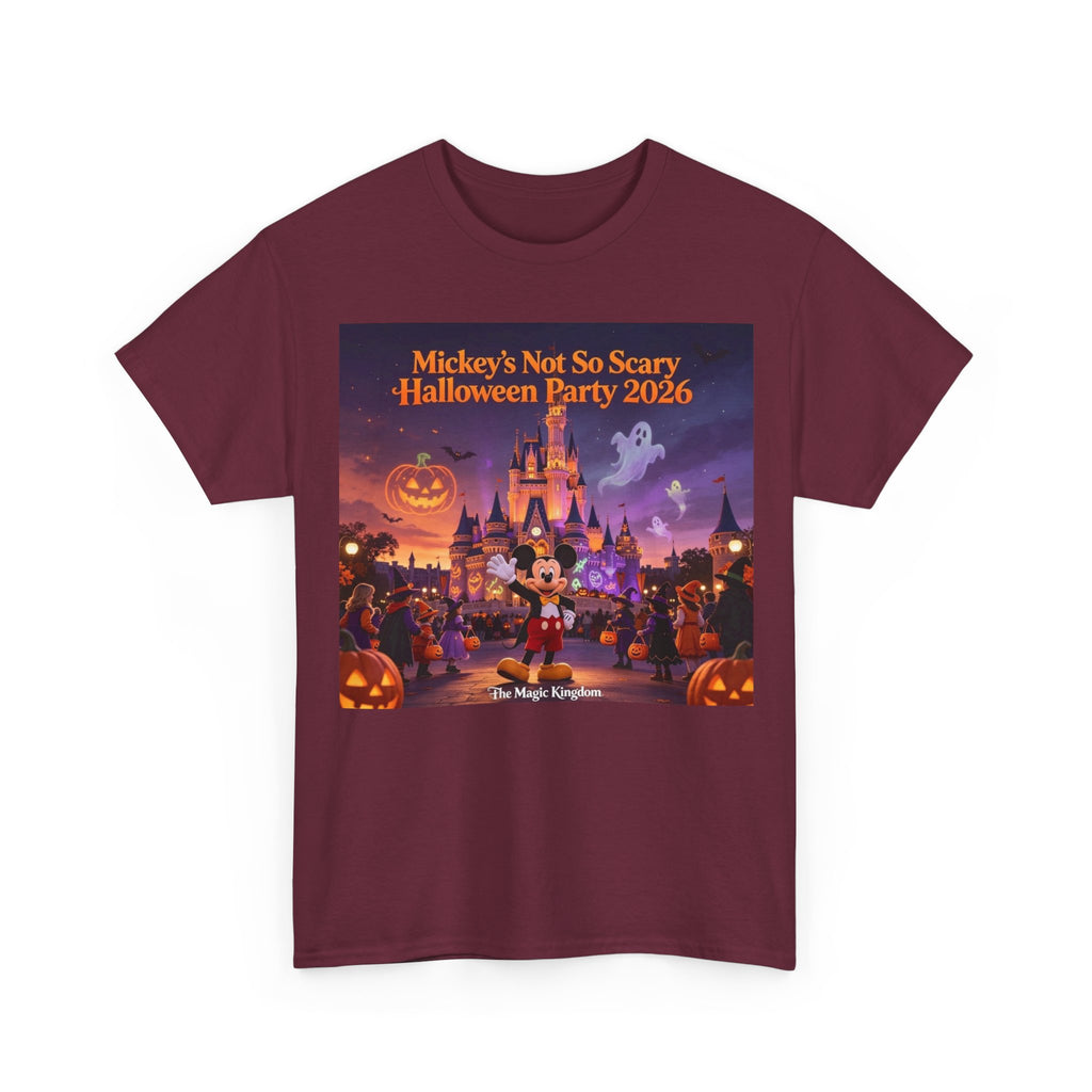 Halloween Party Tee — "Mickey's Not So Scary Halloween Party 2026"
