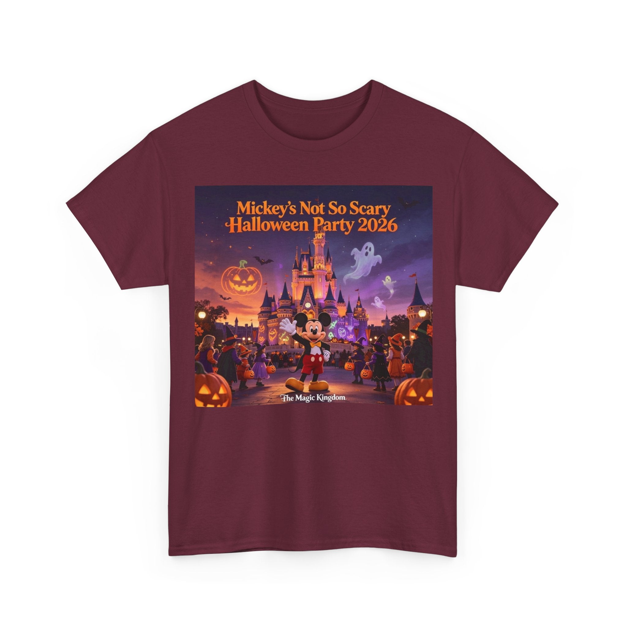 Halloween Party Tee — "Mickey's Not So Scary Halloween Party 2026"