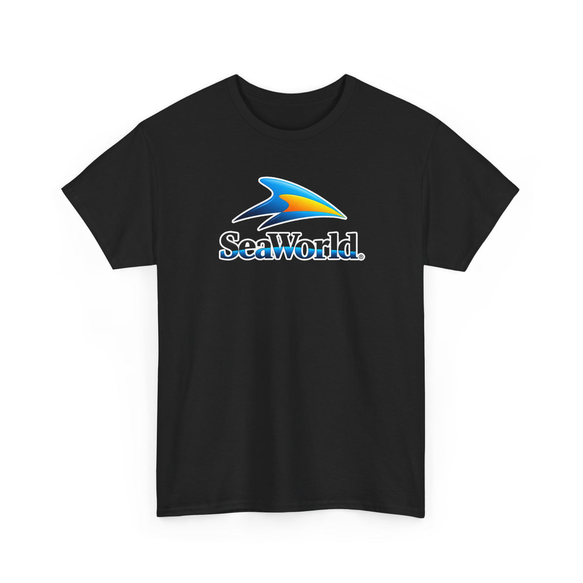 SeaWorld Logo T-Shirt — Classic Ocean Theme Tee