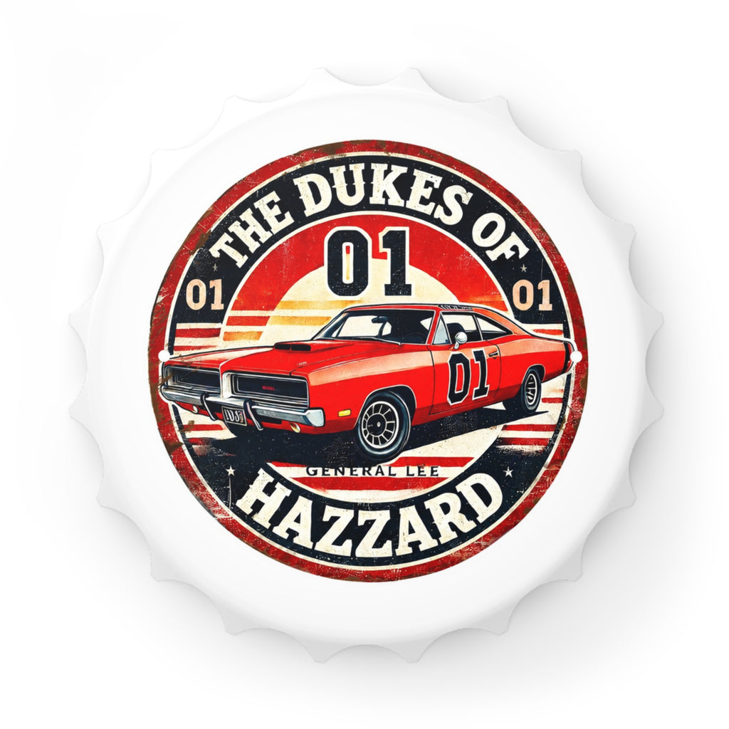 Dukes of Hazzard Bottle Opener — General Lee 01 Car Cap