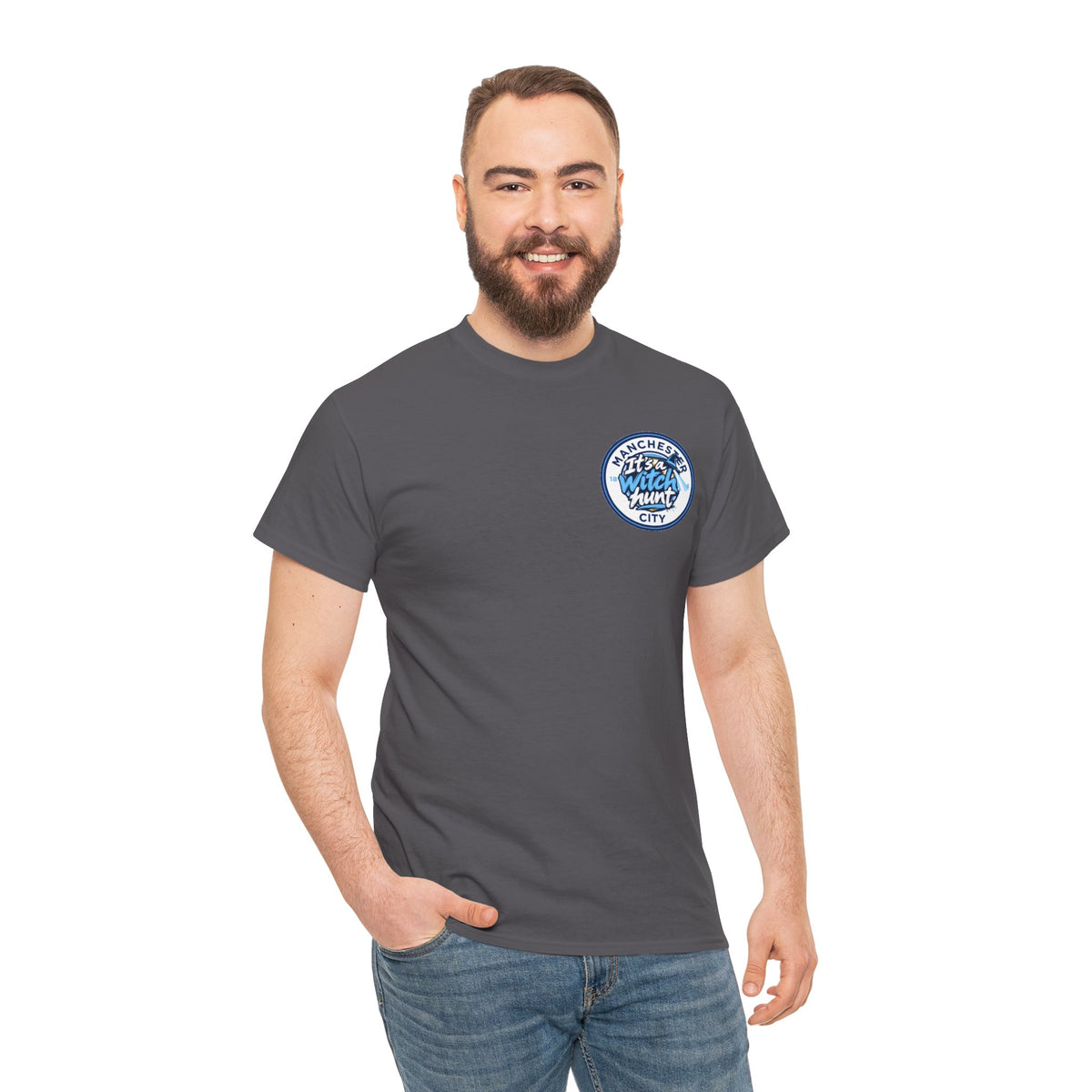Manchester City It's a Witch Hunt 115 Cotton T-Shirt