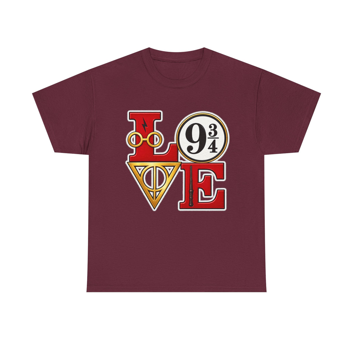 Harry Potter Inspired Love 9 3/4 Wizardry Tee