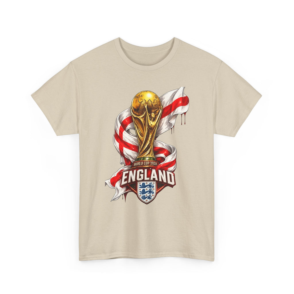 England World Cup Trophy T‑Shirt — St George's Cross Football Fan Tee