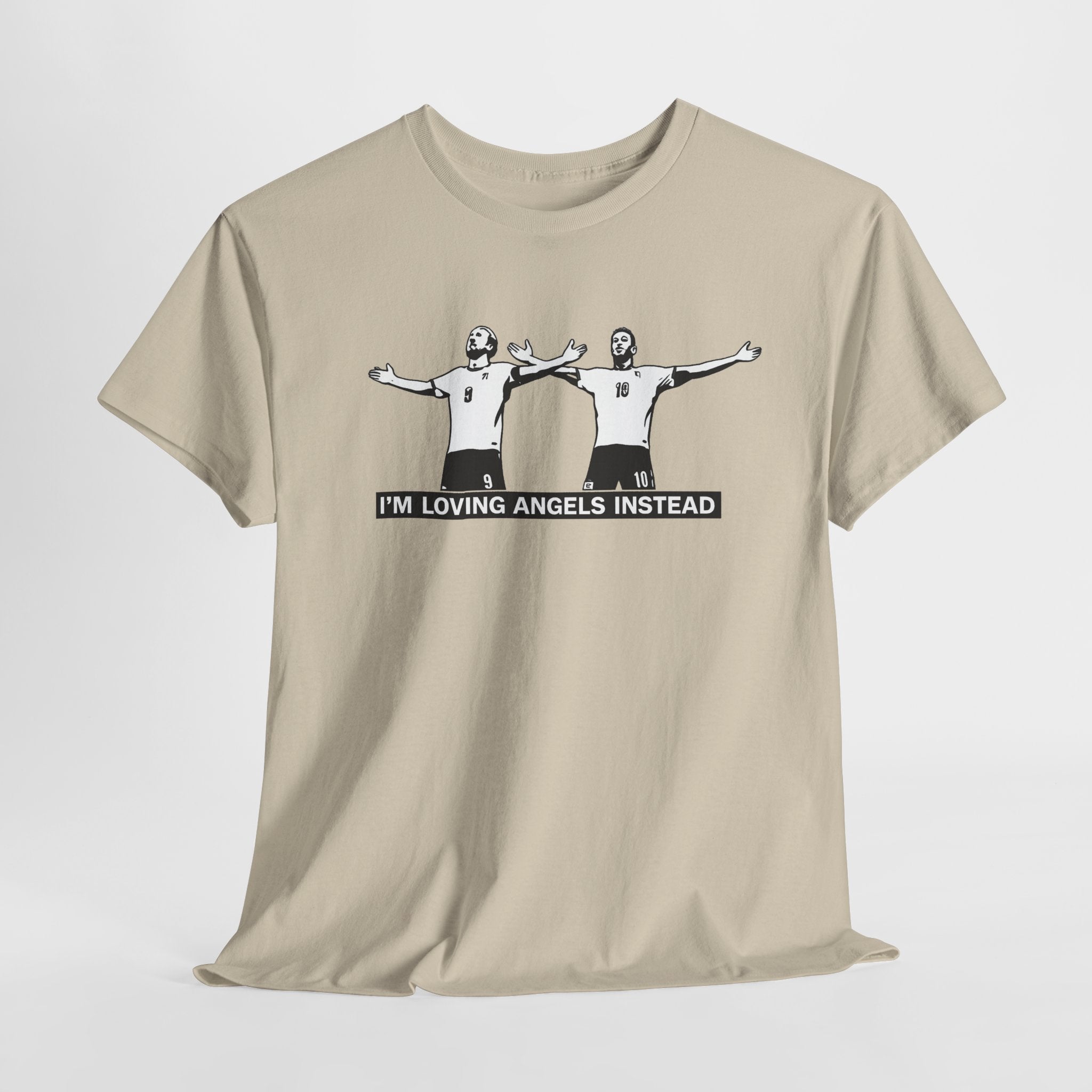Harry Kane &  Jude Bellingham Tee – "I’m Loving Angels Instead" Graphic T-Shirt