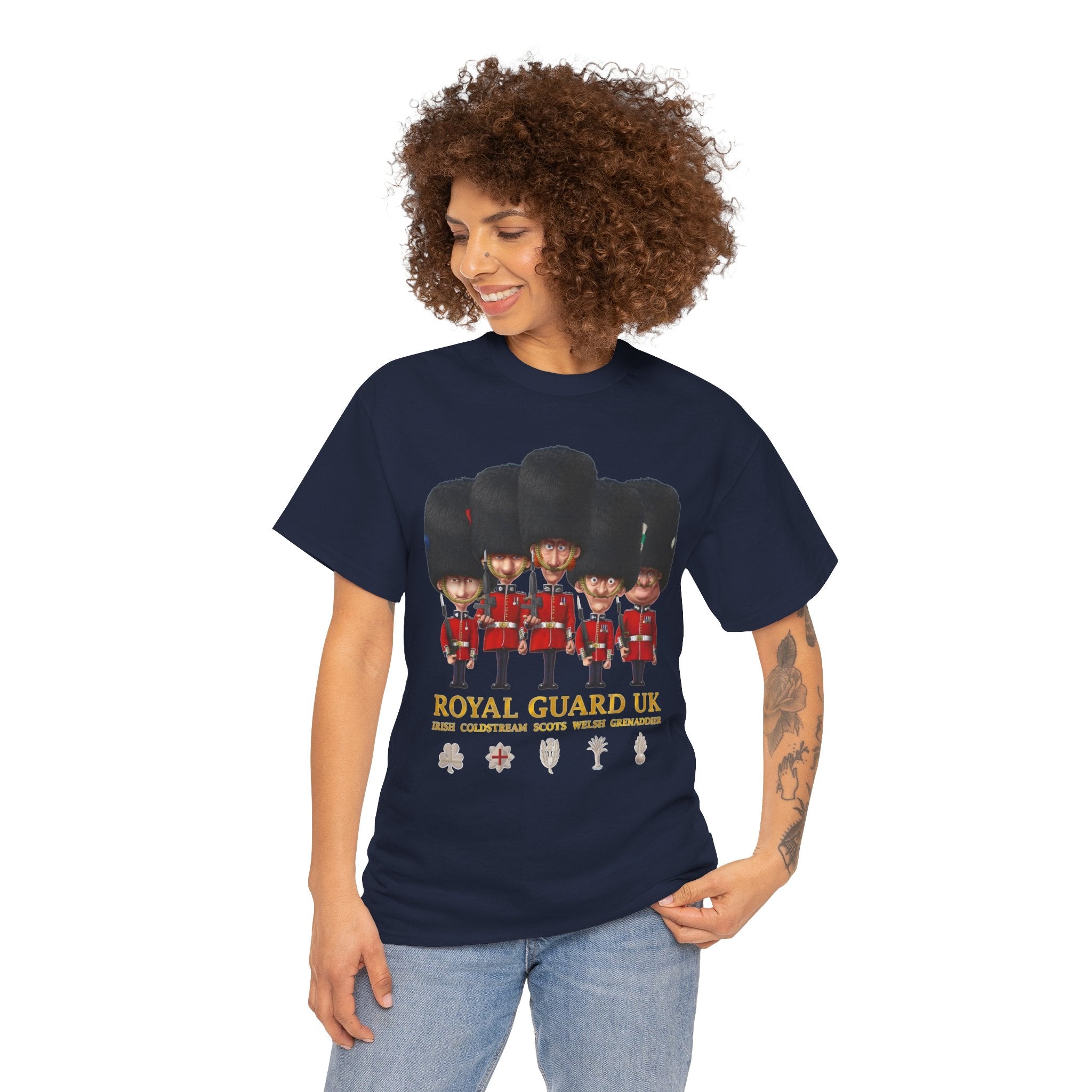 Royal Guard UK T-Shirt — Cute British Guards Illustration Tee