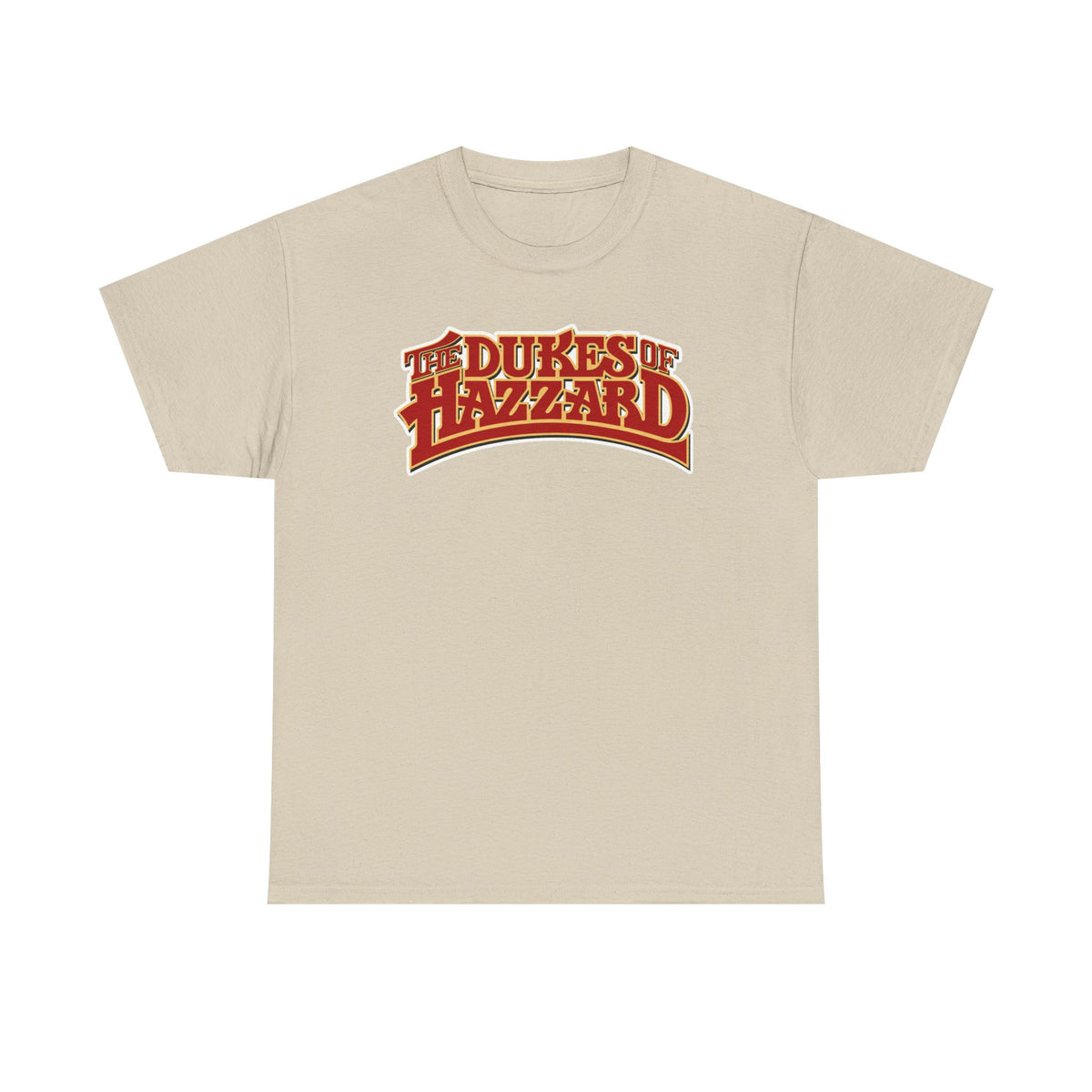Dukes of Hazzard Retro Logo Cotton T-Shirt