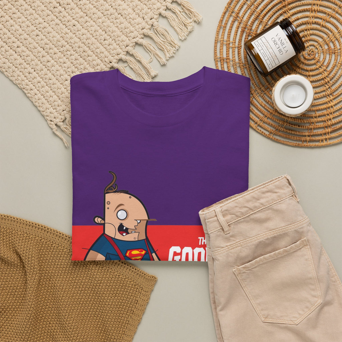 The Goonies Inspired Character Tee — Cartoon Sloth Graphic T‑Shirt
