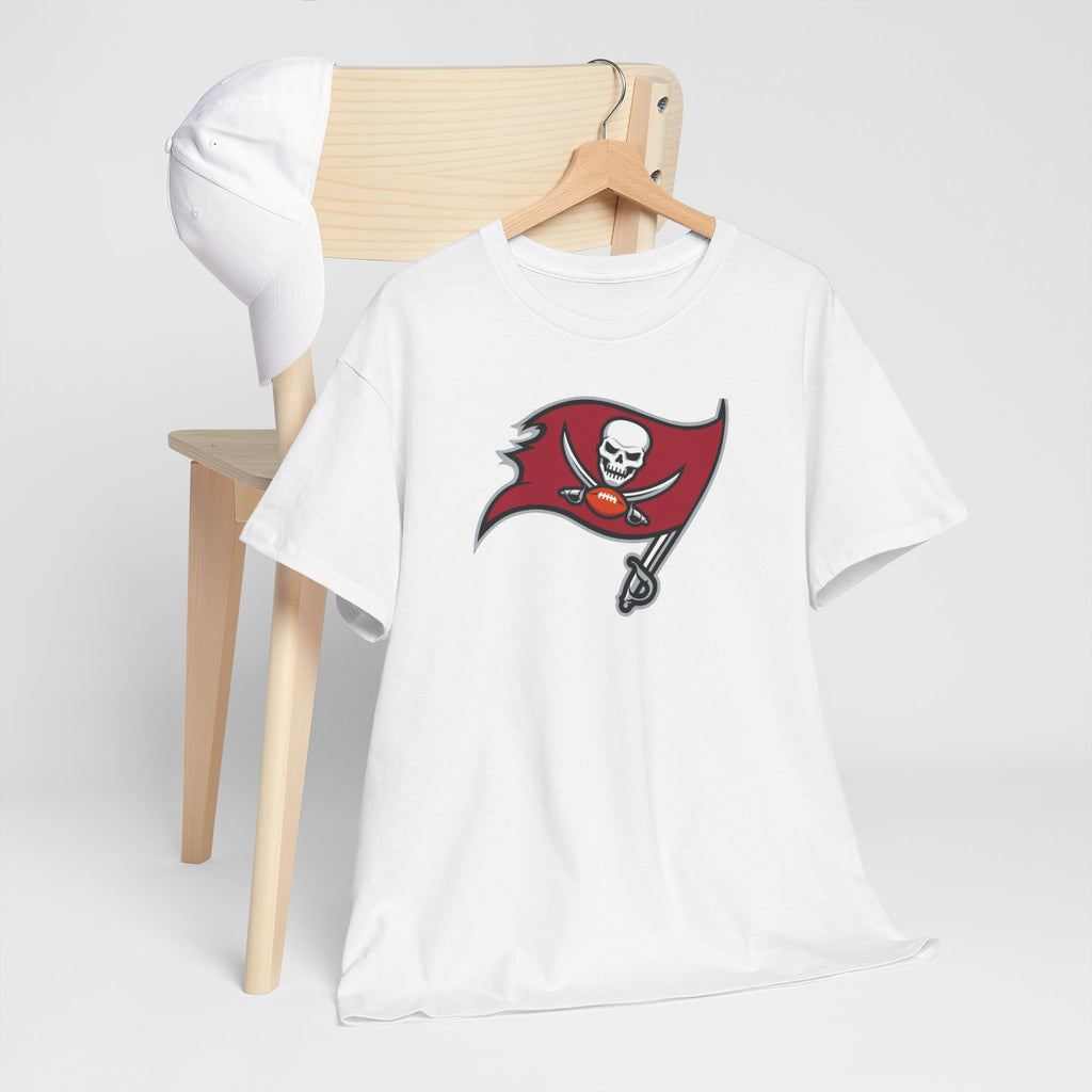 Tampa Bay Buccaneers Flag T-Shirt — Football Pirate Logo Tee