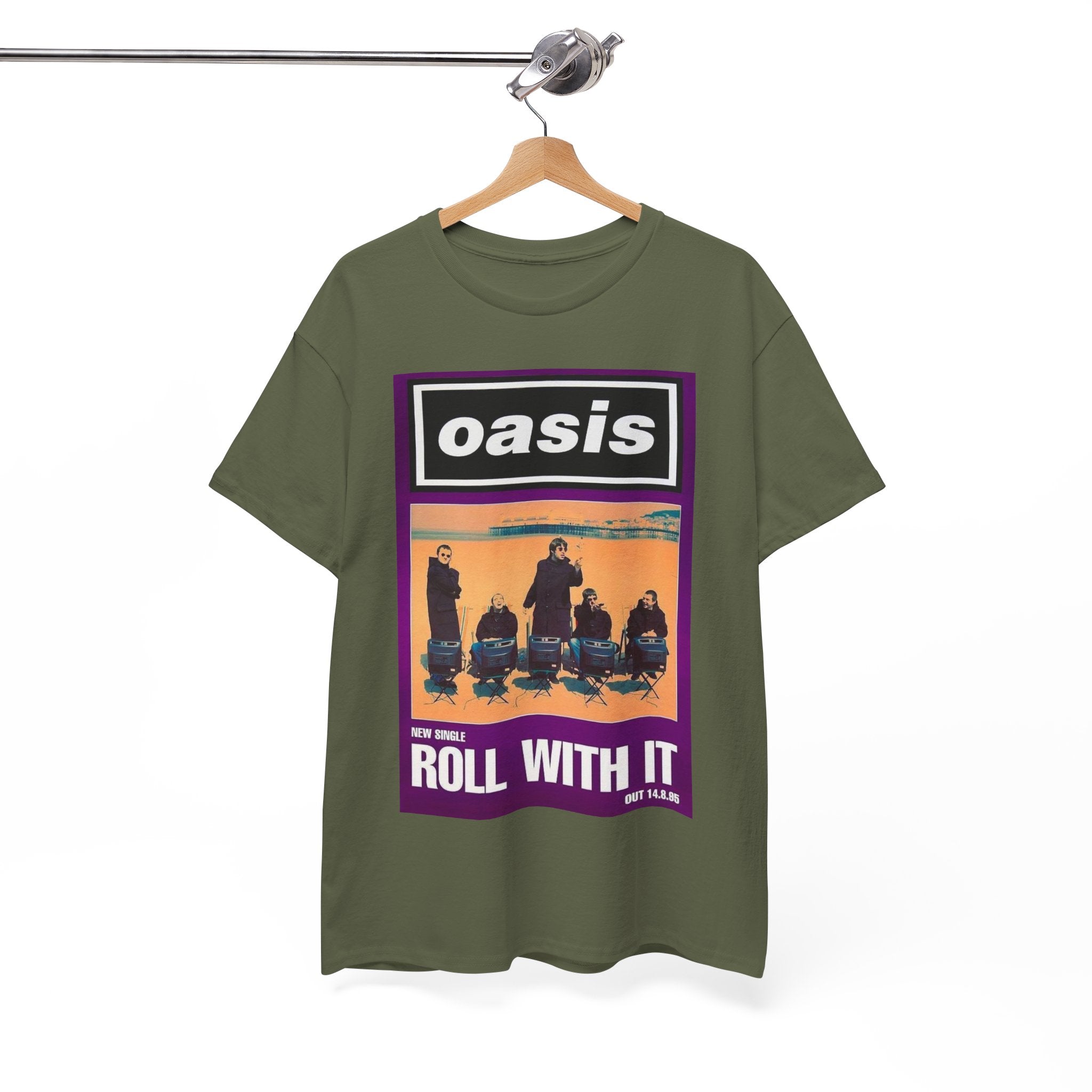 Oasis "Roll With It" Band Tee