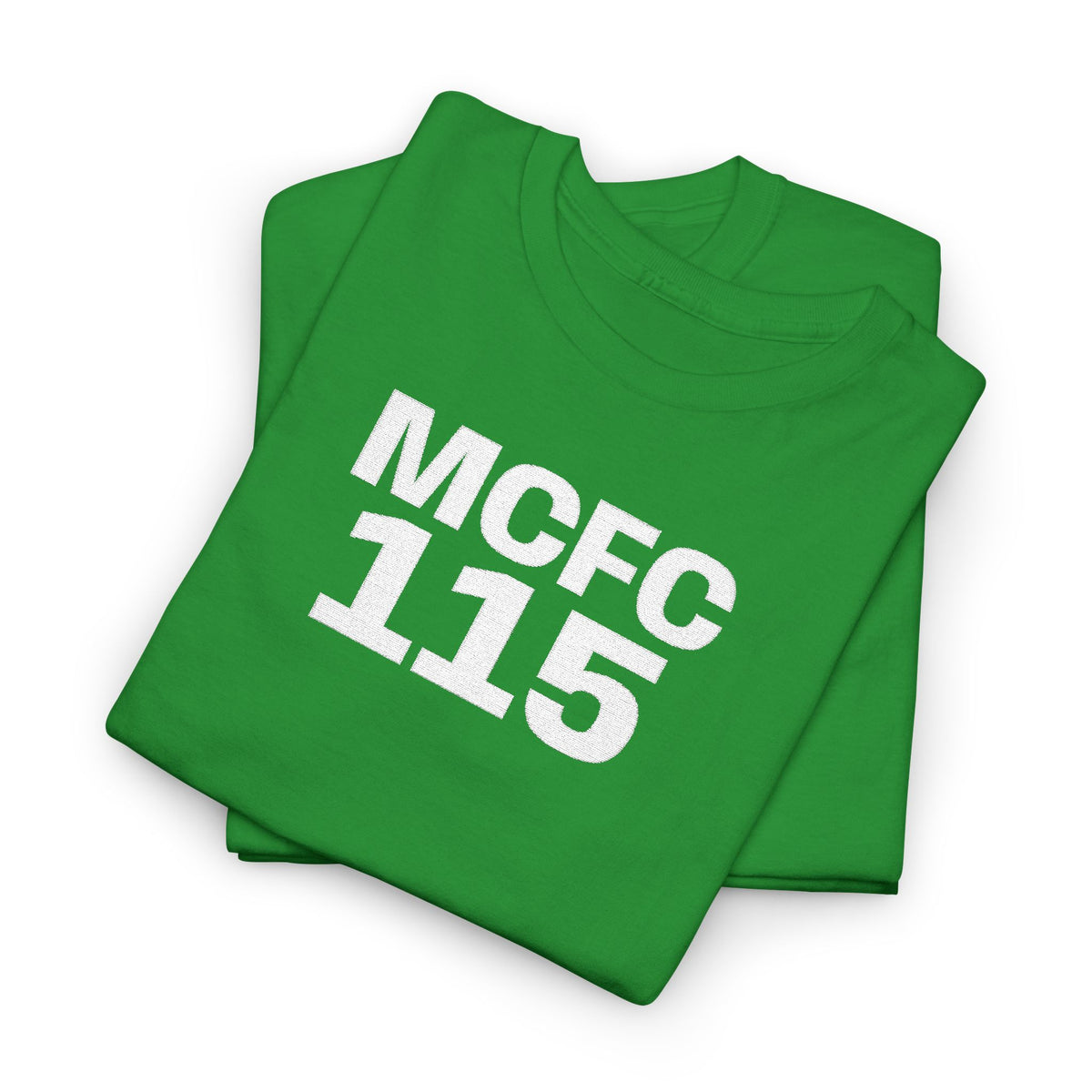 MCFC 115 T-Shirt — Vintage Football Club Number Tee