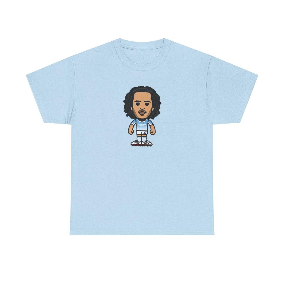 Ayyoub Bouaddi Manchester City Cartoon Character Cotton T-Shirt