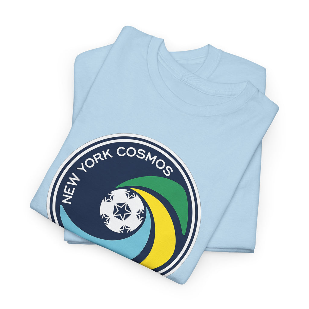 New York Cosmos Retro Logo Cotton T‑Shirt — Vintage Soccer Tee