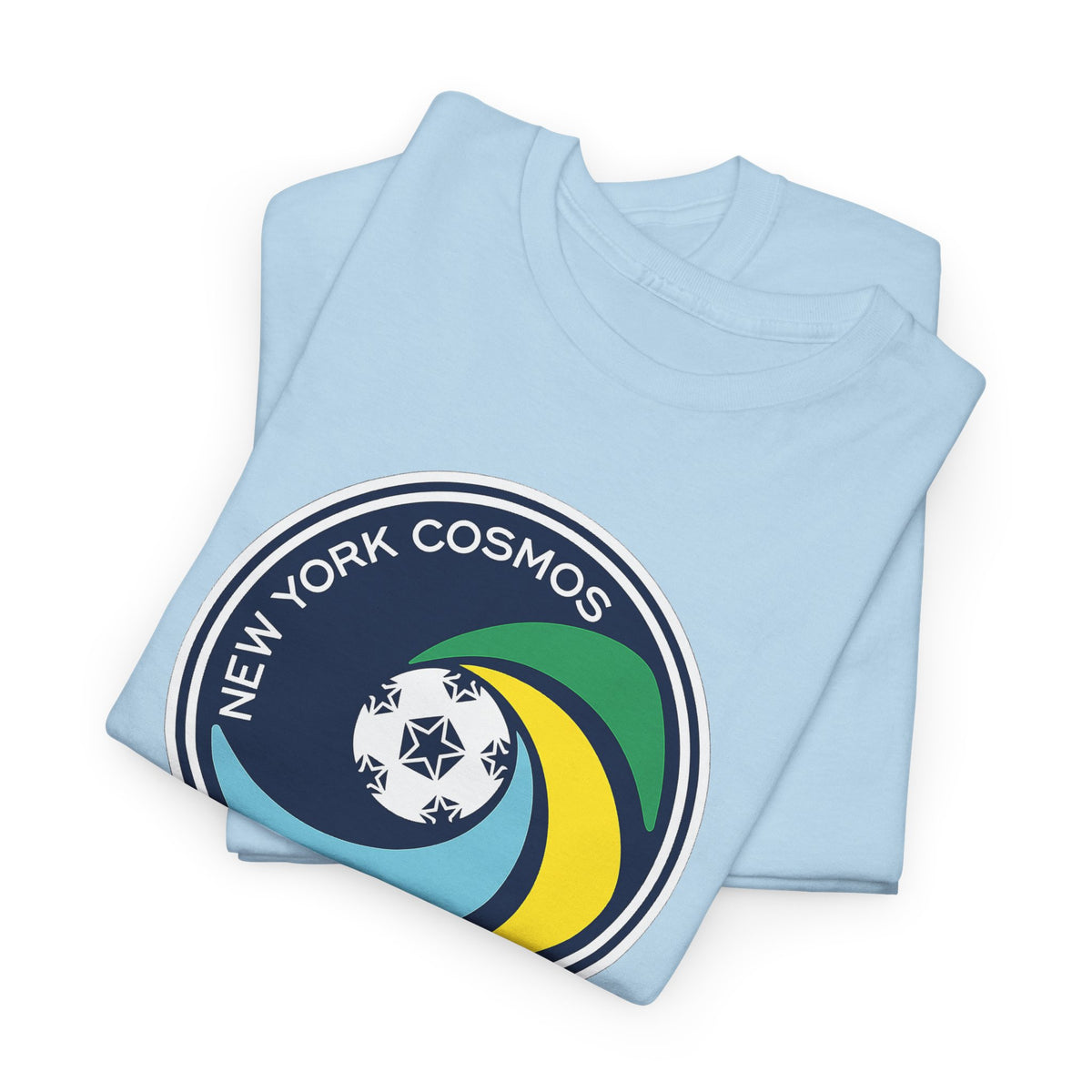 New York Cosmos Retro Logo Cotton T‑Shirt — Vintage Soccer Tee