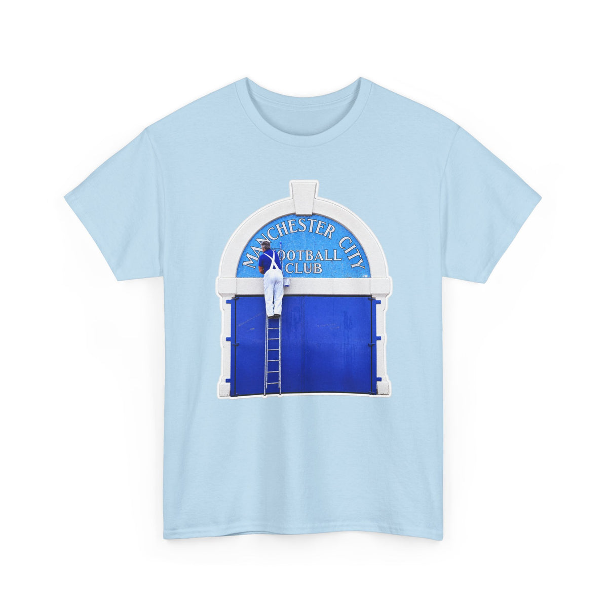 Manchester City Maine Road Inspired Cotton T-Shirt