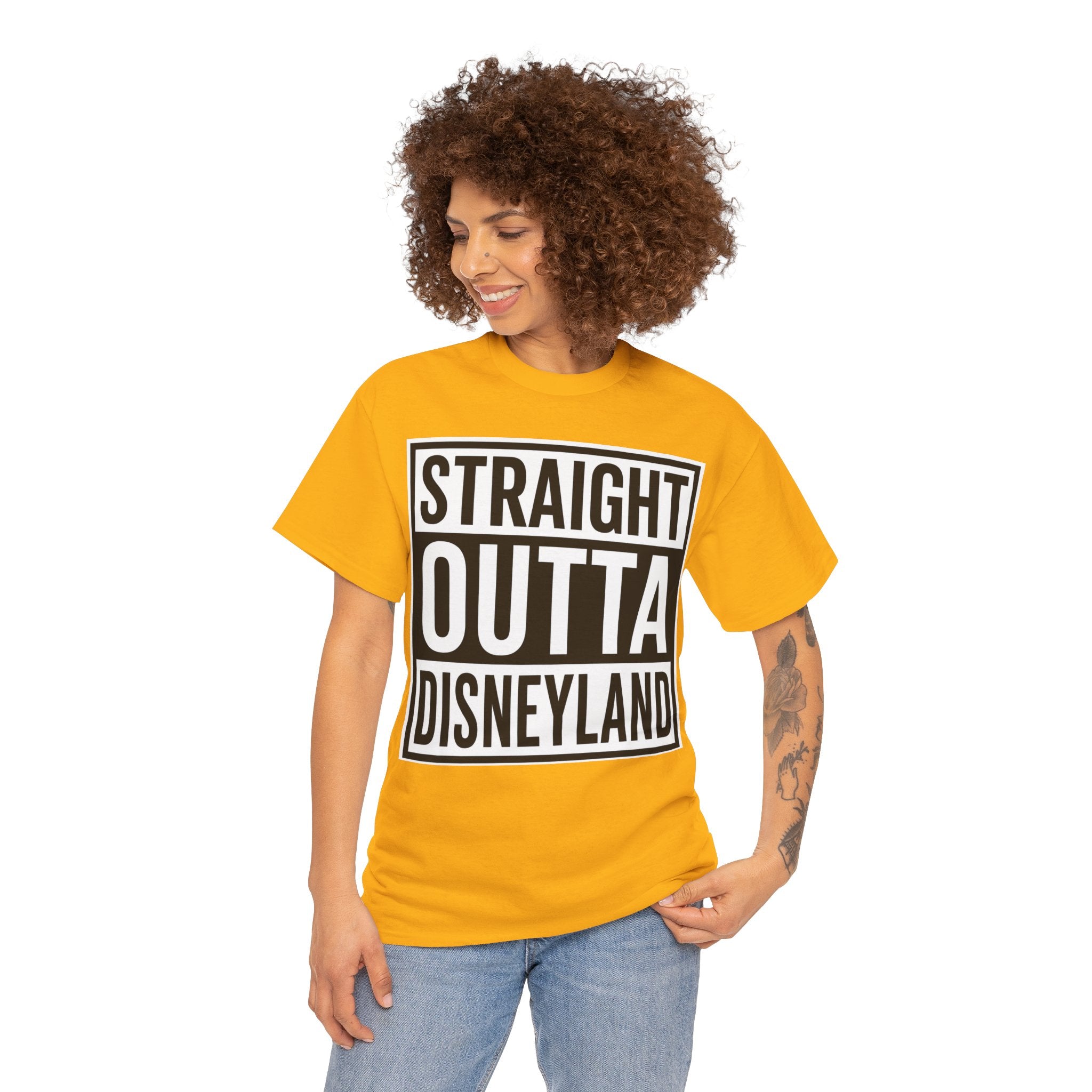 Straight Outta Disneyland T-Shirt — Funny Theme Park Vacation Shirt