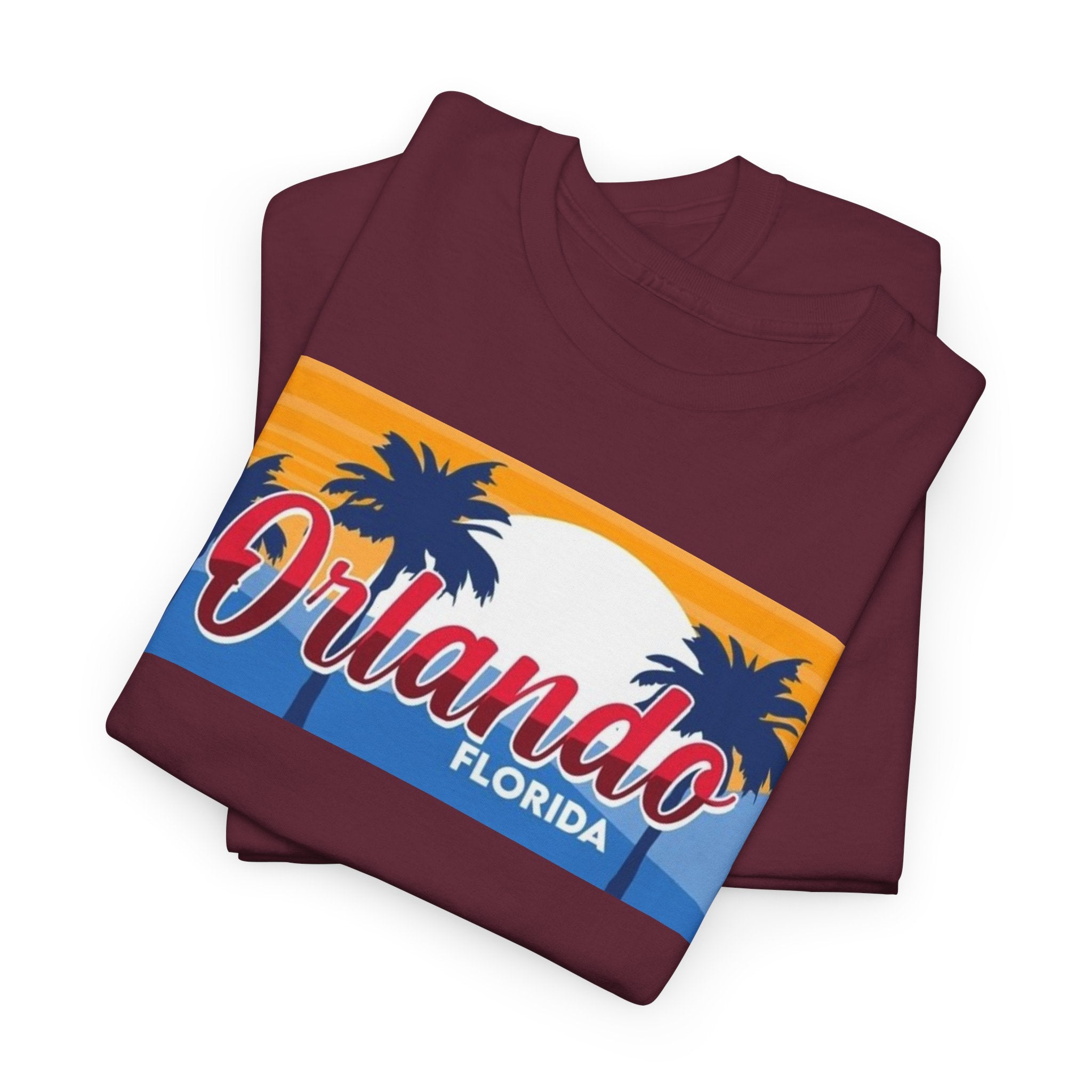Orlando Florida Retro Sunset T-Shirt