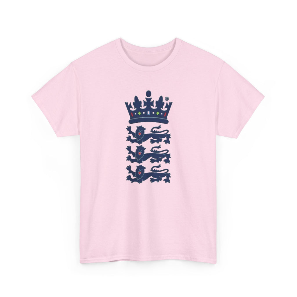 English Cricket T-Shirt — Vintage Cricket Crest Tee