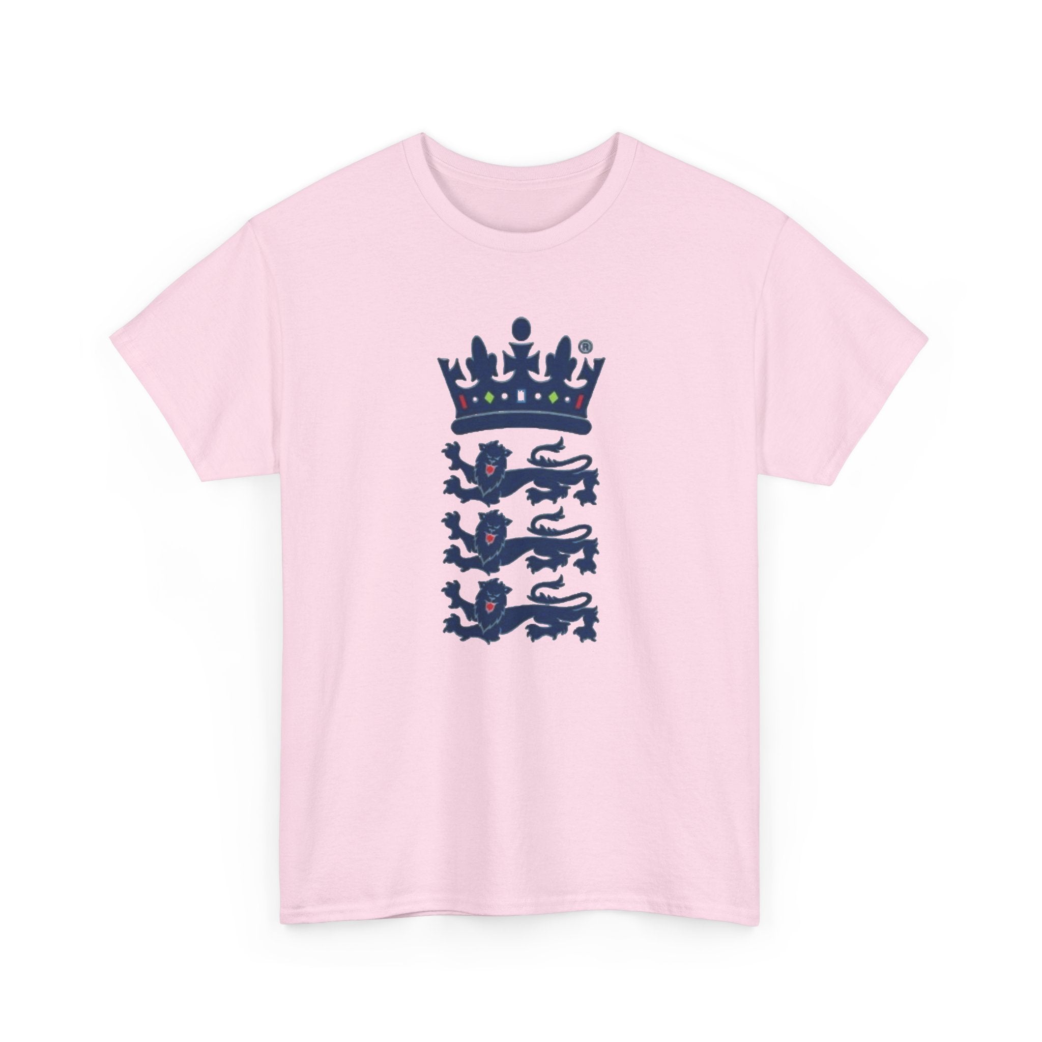 English Cricket T-Shirt — Vintage Cricket Crest Tee
