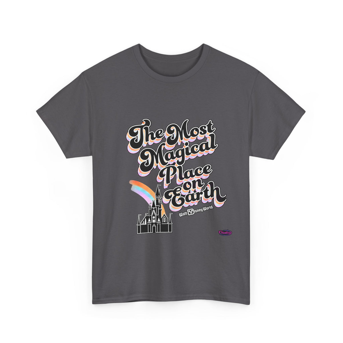 Most magical place in earth Disney inspired Unisex Heavy Cotton Tee