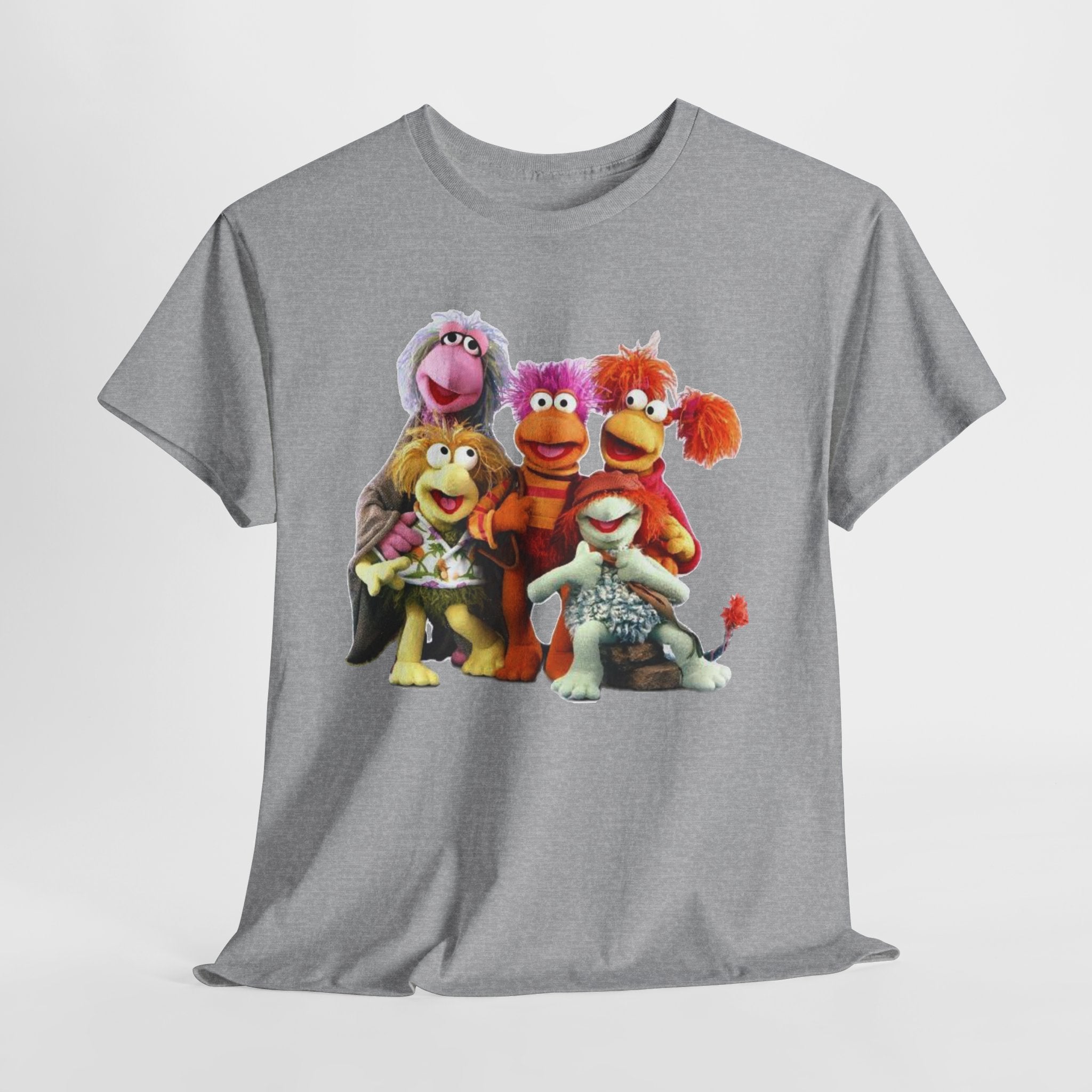 Fraggle Rock Characters T-Shirt — Vintage 80s Kids TV Crew Tee