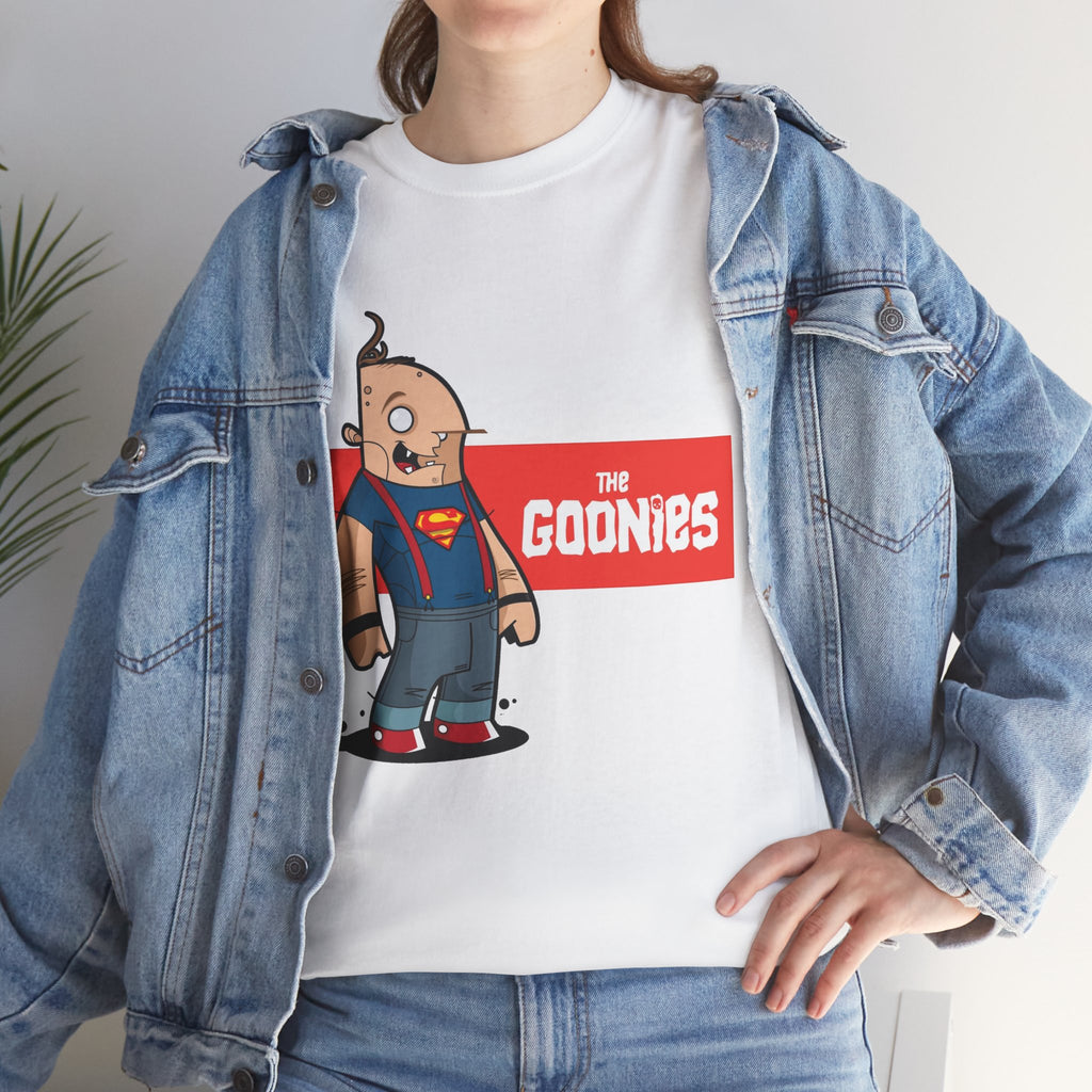The Goonies Inspired Character Tee — Cartoon Sloth Graphic T‑Shirt