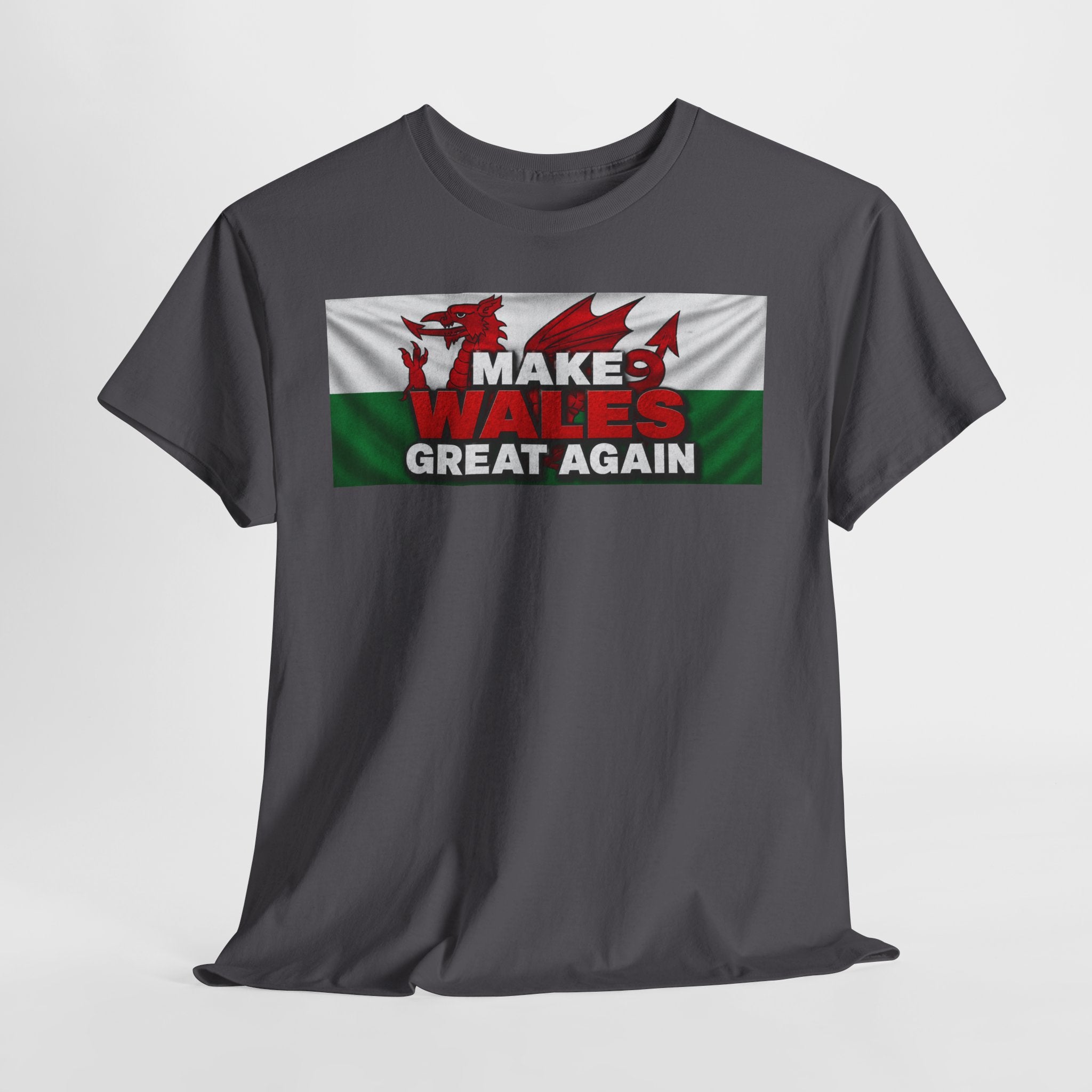 Wales Pride T-Shirt — 'Make Wales Great Again' Welsh Dragon Tee