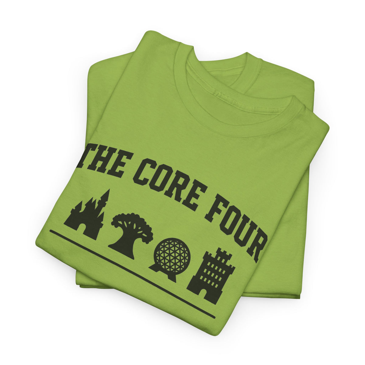 The Core Four Walt Disney World Unisex Heavy Cotton Tee