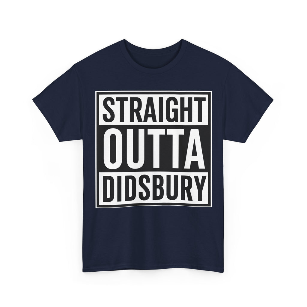 Straight Outta Didsbury T‑Shirt — Graphic City Pride Tee