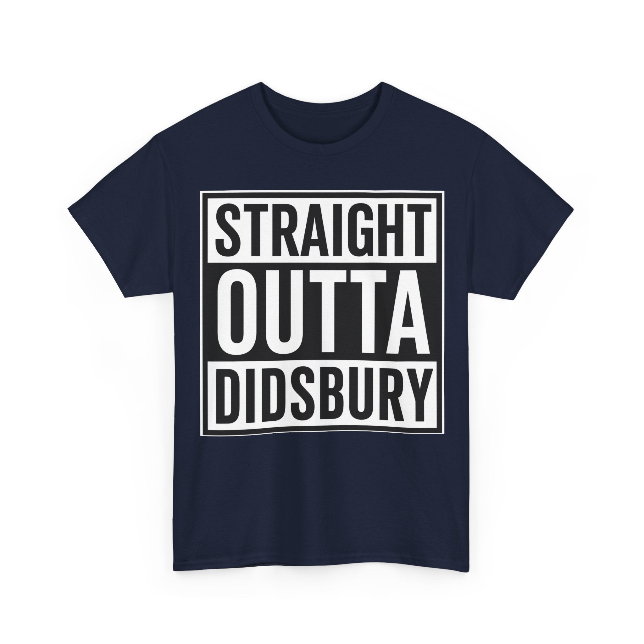 Straight Outta Didsbury T‑Shirt — Graphic City Pride Tee