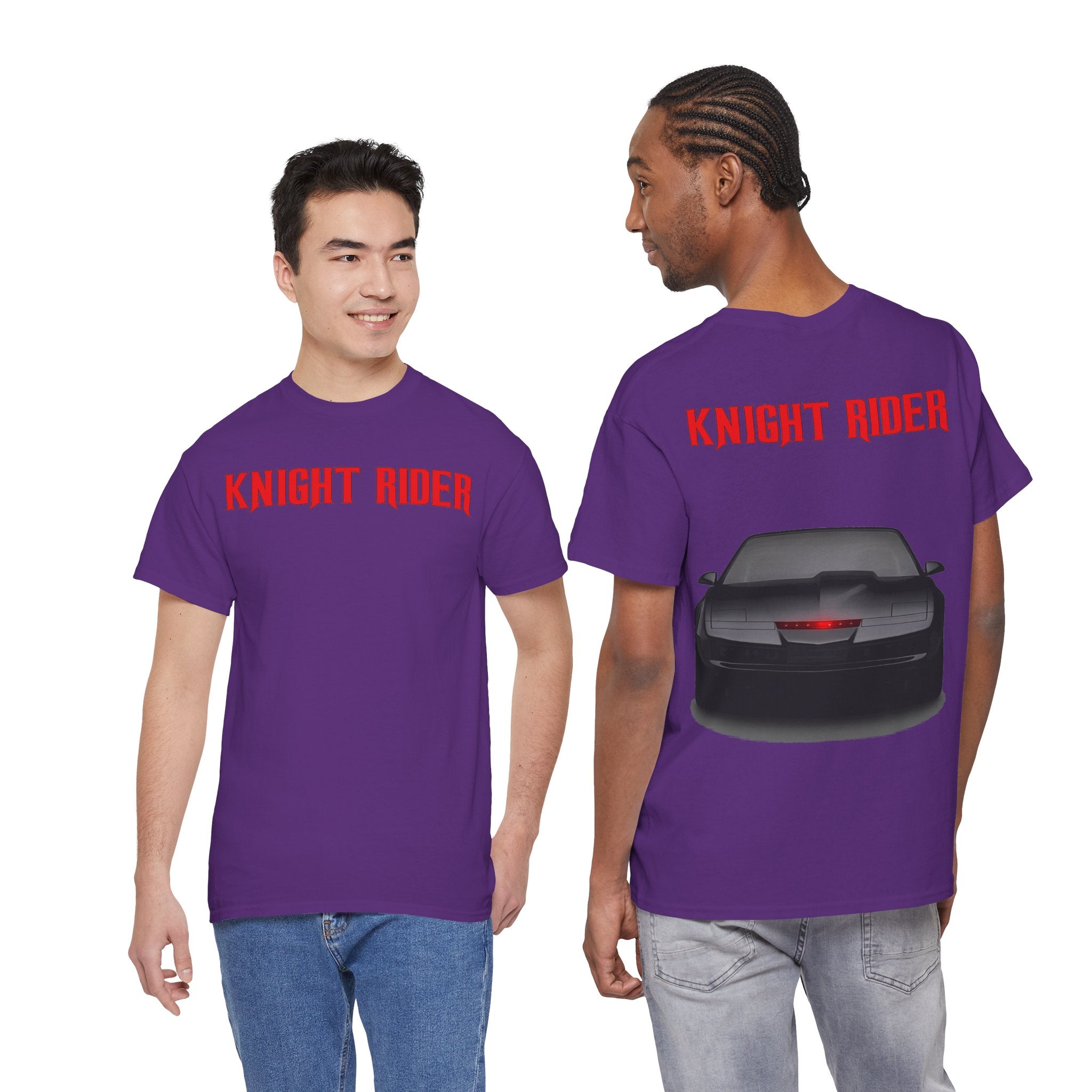 Knight Rider Tee — Retro TV Car Graphic T-Shirt