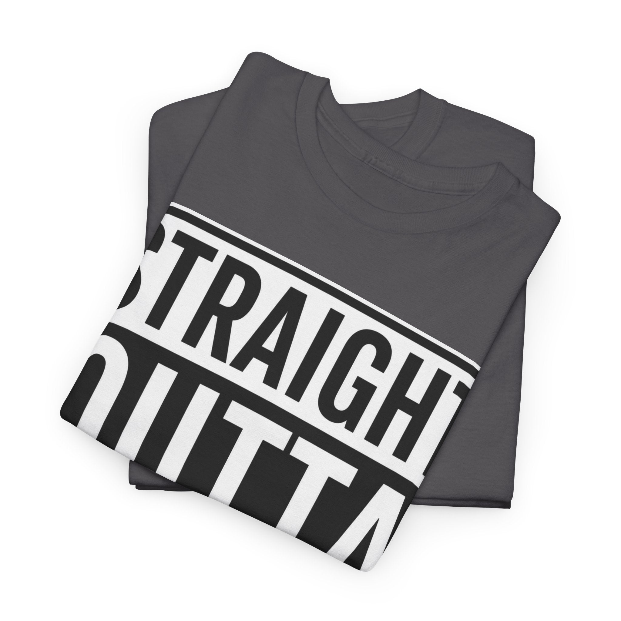 Straight Outta the Asylum T-Shirt – Graphic Statement Tee